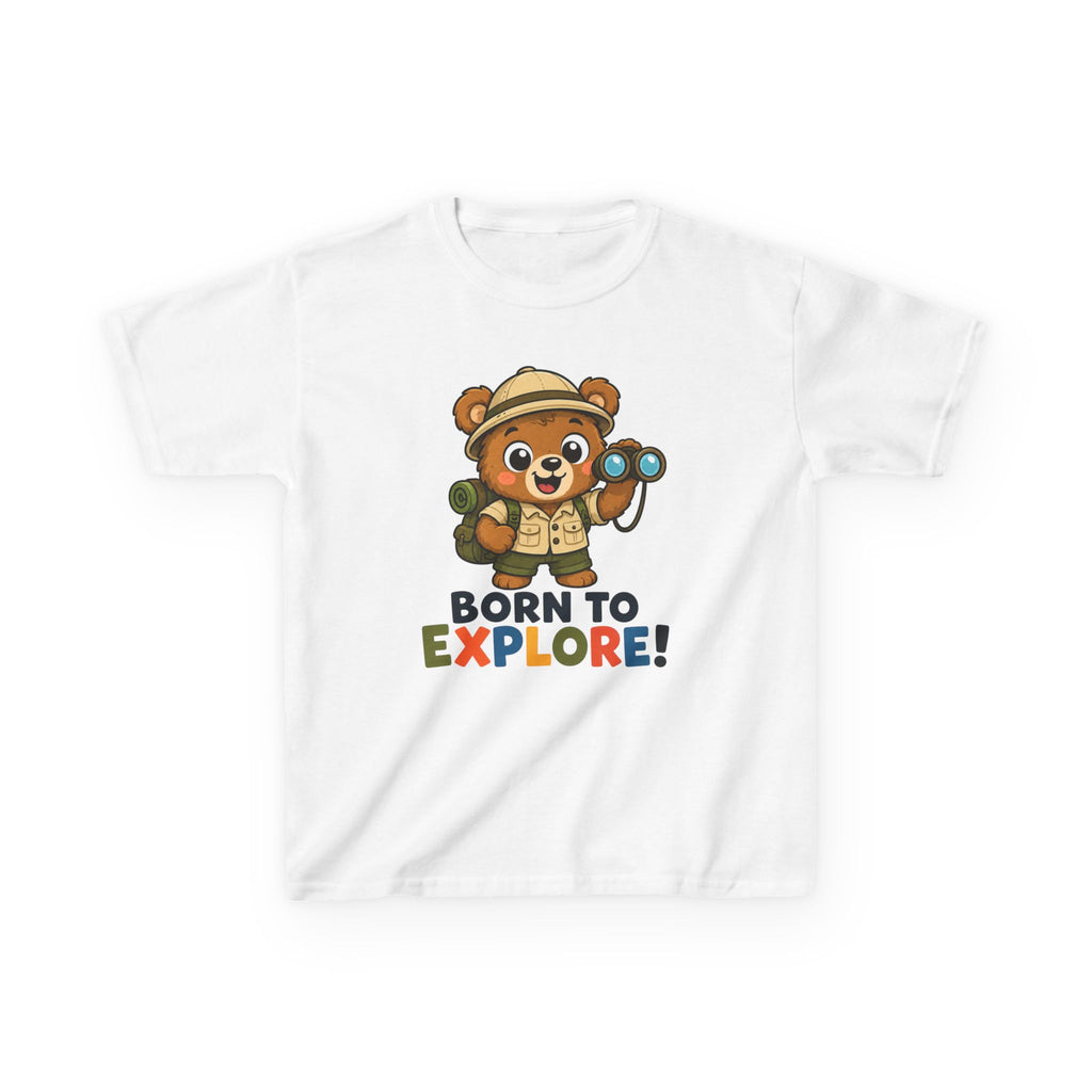 Kids T-Shirt — "Born To Explore"