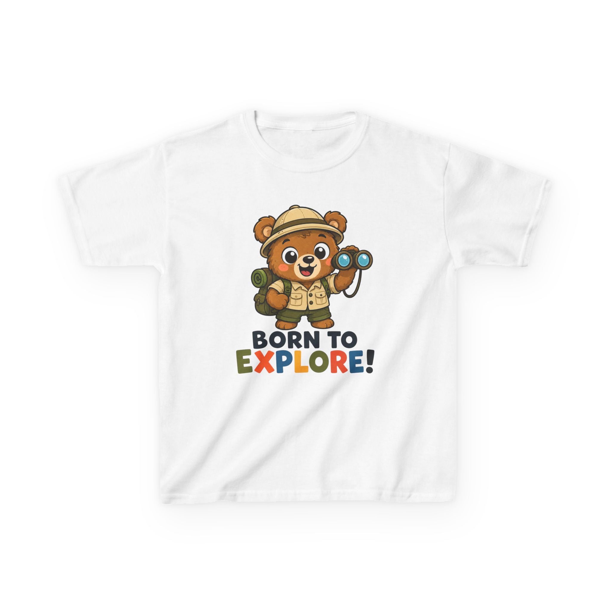 Kids T-Shirt — "Born To Explore"