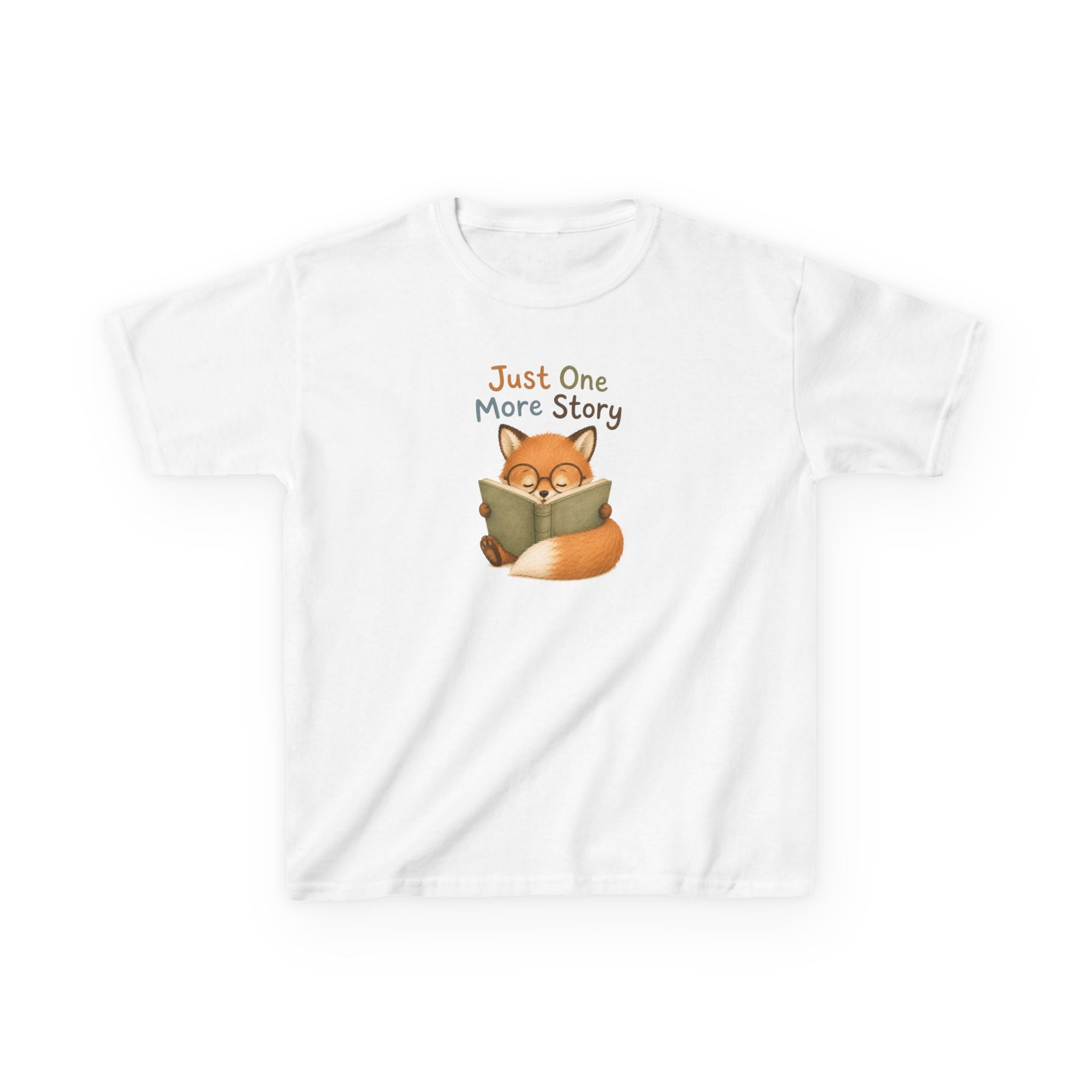Just One More Story Fox Kids Graphic Tee