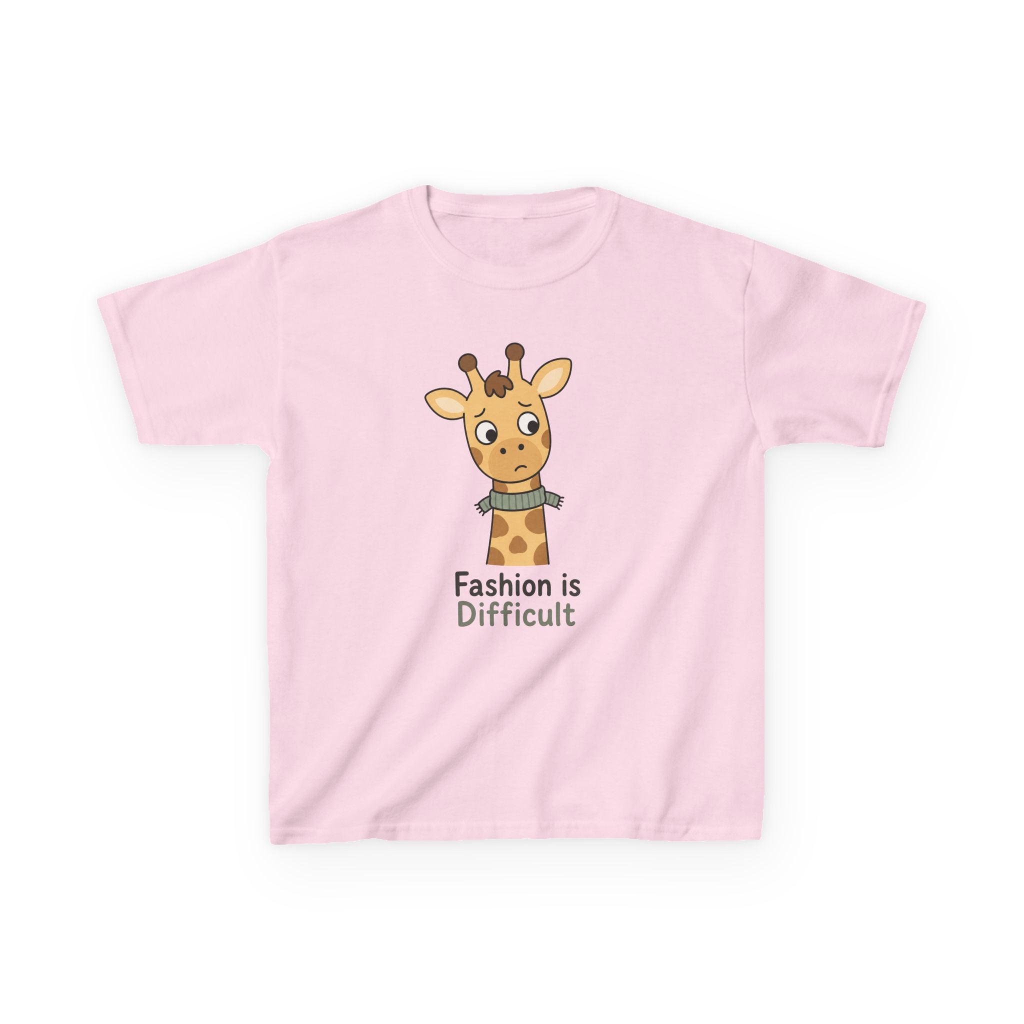 Kids T-Shirt — "Fashion is Difficult"