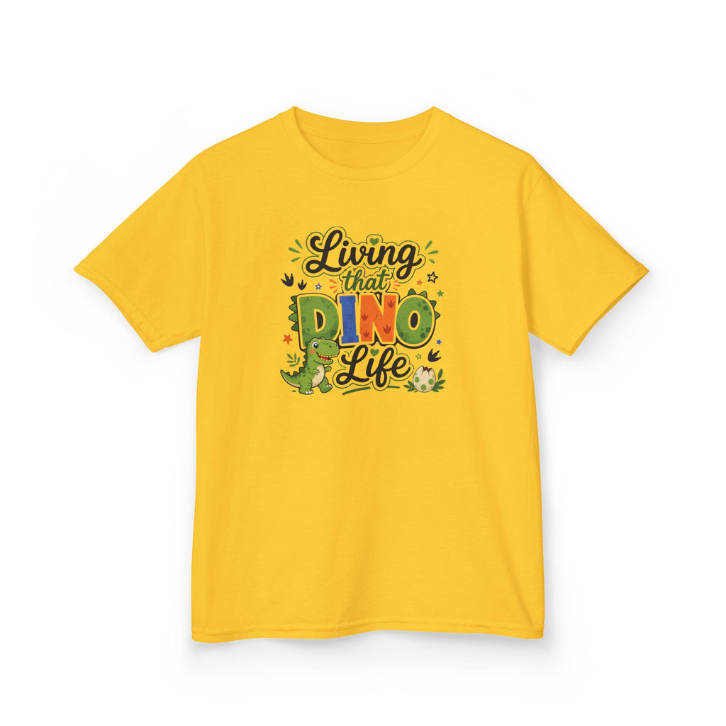 Kids T-Shirt — "Living That DINO Life"
