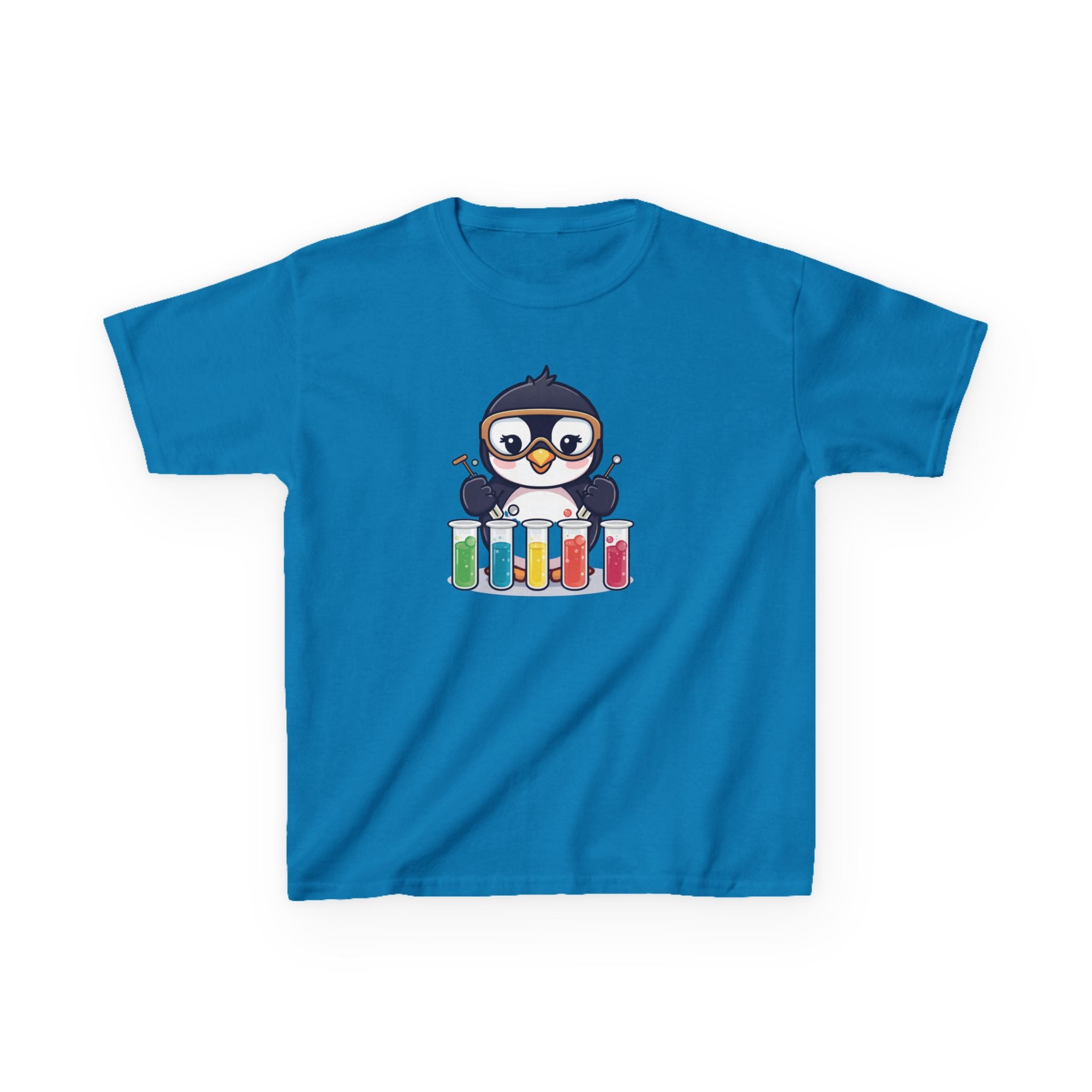 Penguin Science | Kids Reading Graphic T-Shirt