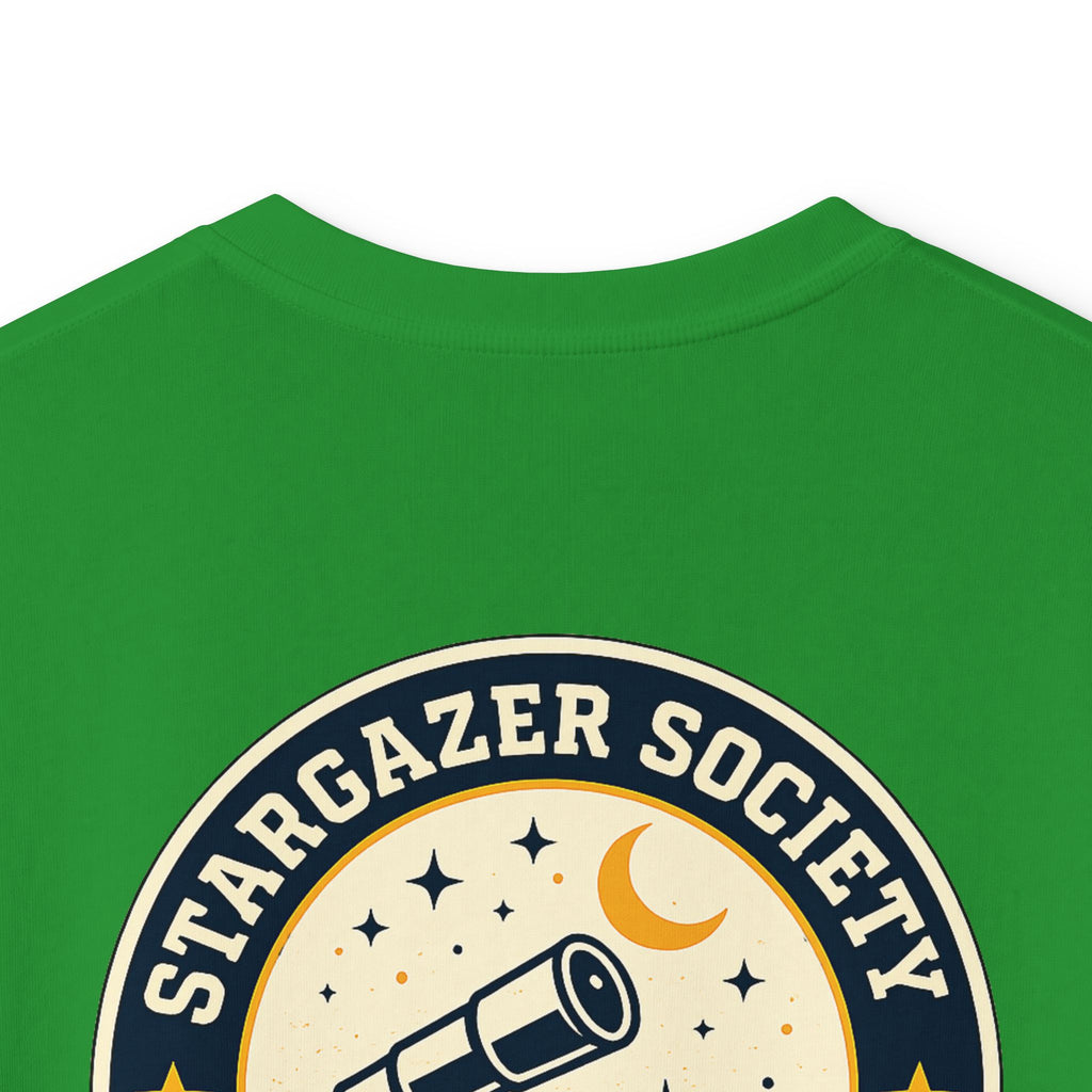 "Stargazer Society" Kids Tee Telescope 'Est. 2026' For Boys & Girls