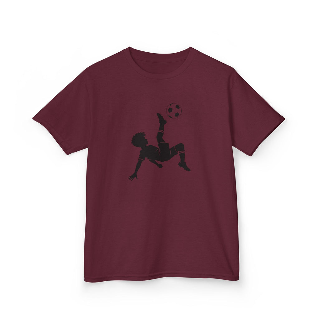 Tiny But Mighty Bicycle Kick | Kids Soccer T-Shirt | Future Soccer Legend | Cute Soccer Player Tee | Youth Sports Gift