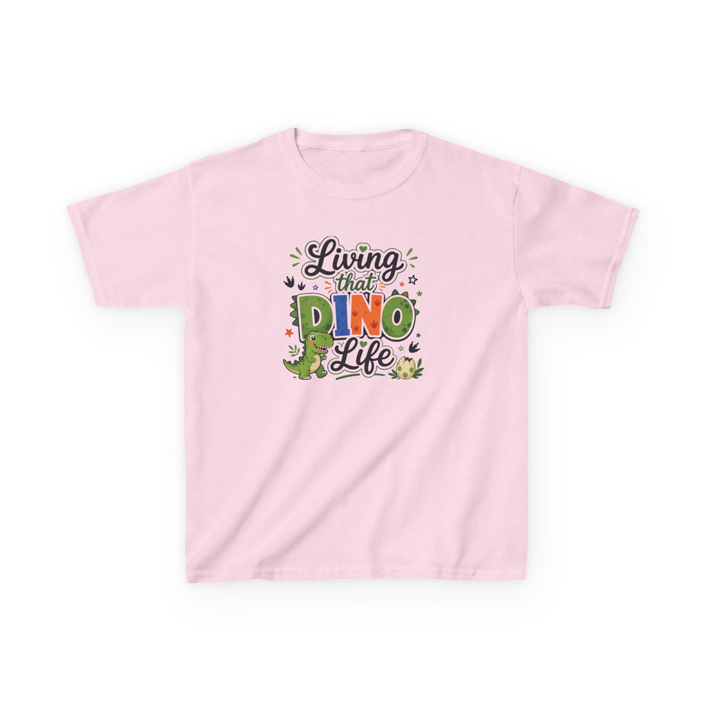 Kids T-Shirt — "Living That DINO Life"