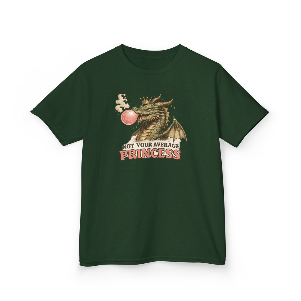 Not Your Average Princess Dragon Kids Graphic Tee