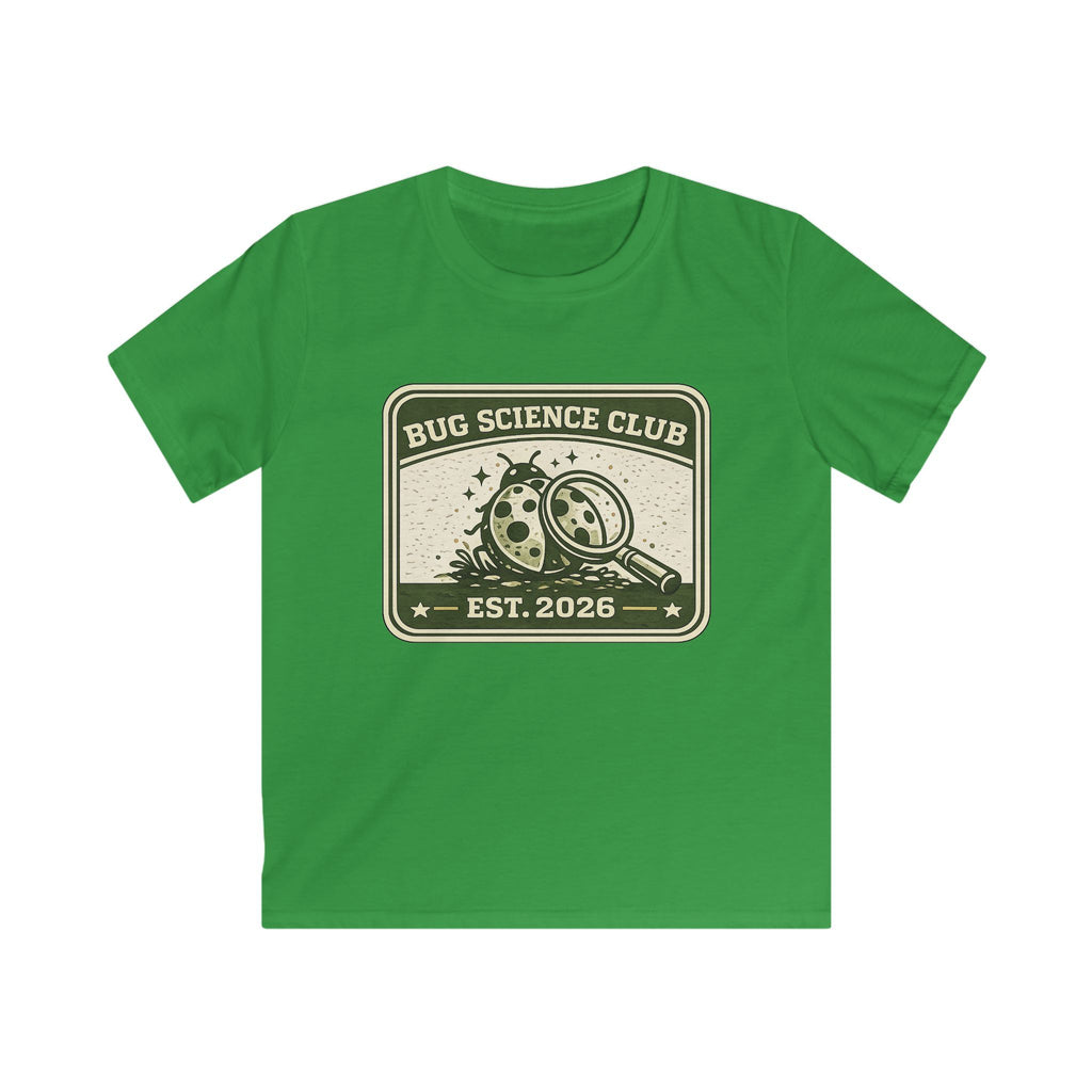 Kids T-Shirt "Bug Science Club Est. 2026" Graphic Tee For Boys & Girls
