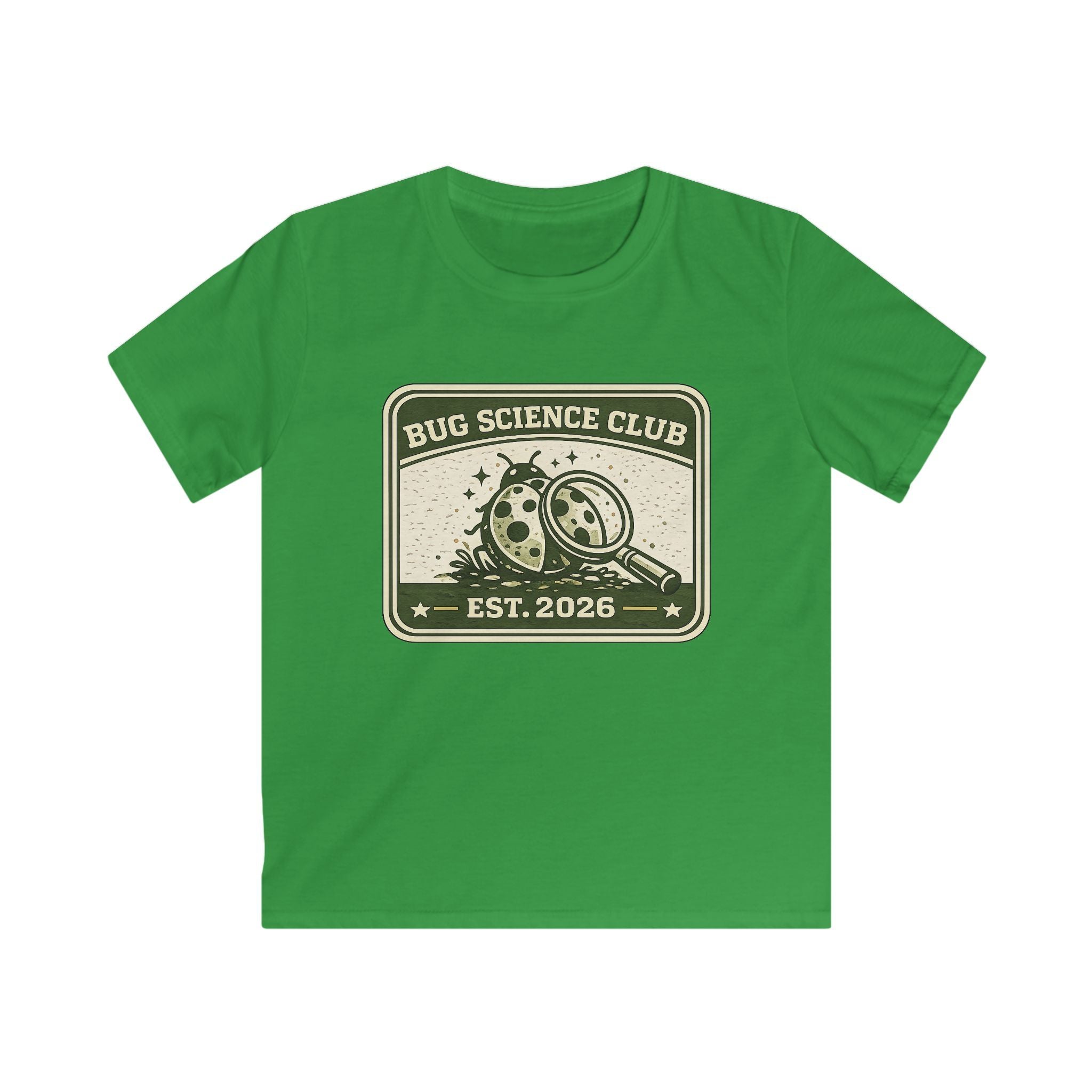 Kids T-Shirt "Bug Science Club Est. 2026" Graphic Tee For Boys & Girls