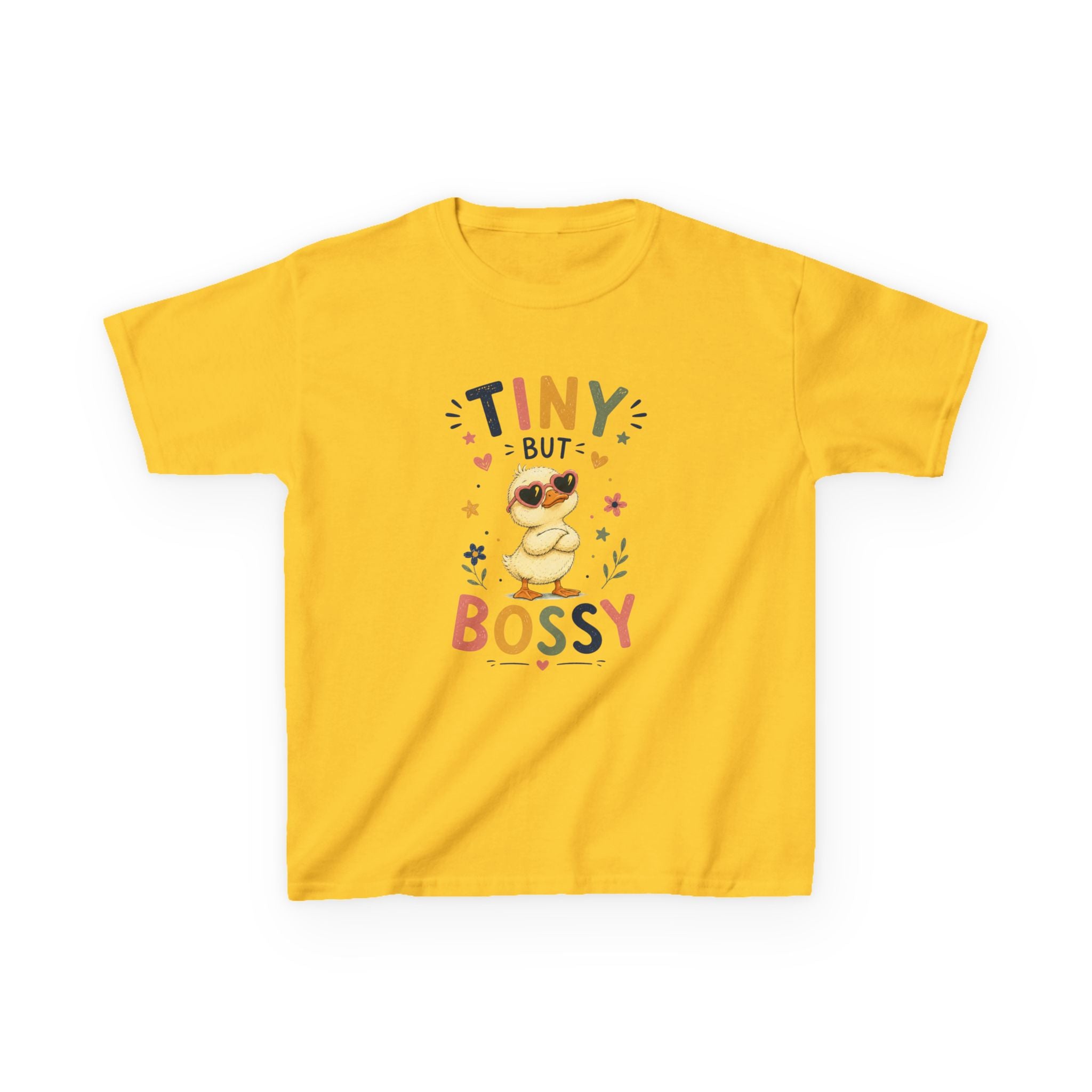 Kids T-Shirt — "Tiny But Bossy"