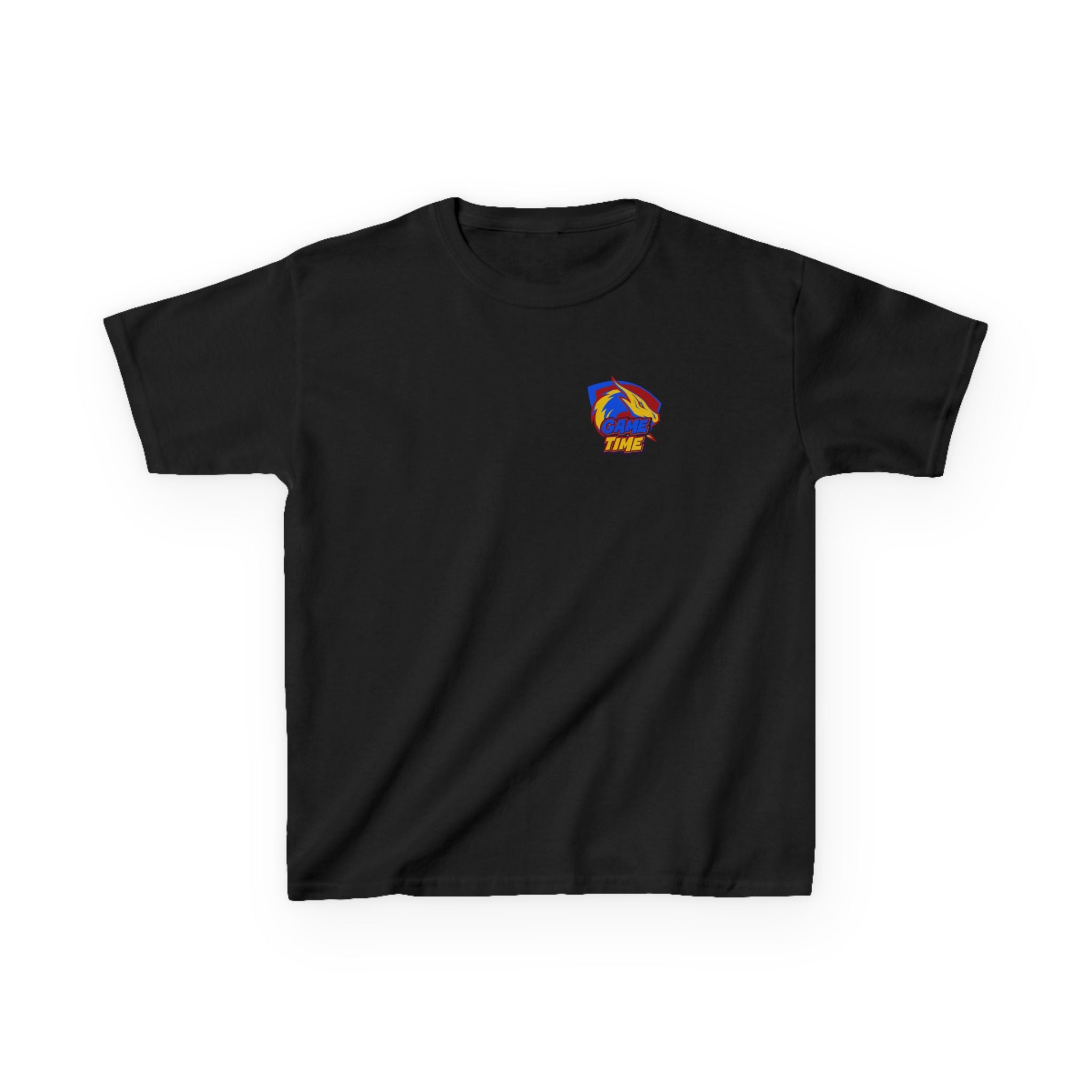 Kids T-Shirt Design "Game Time Dragon Gamer"