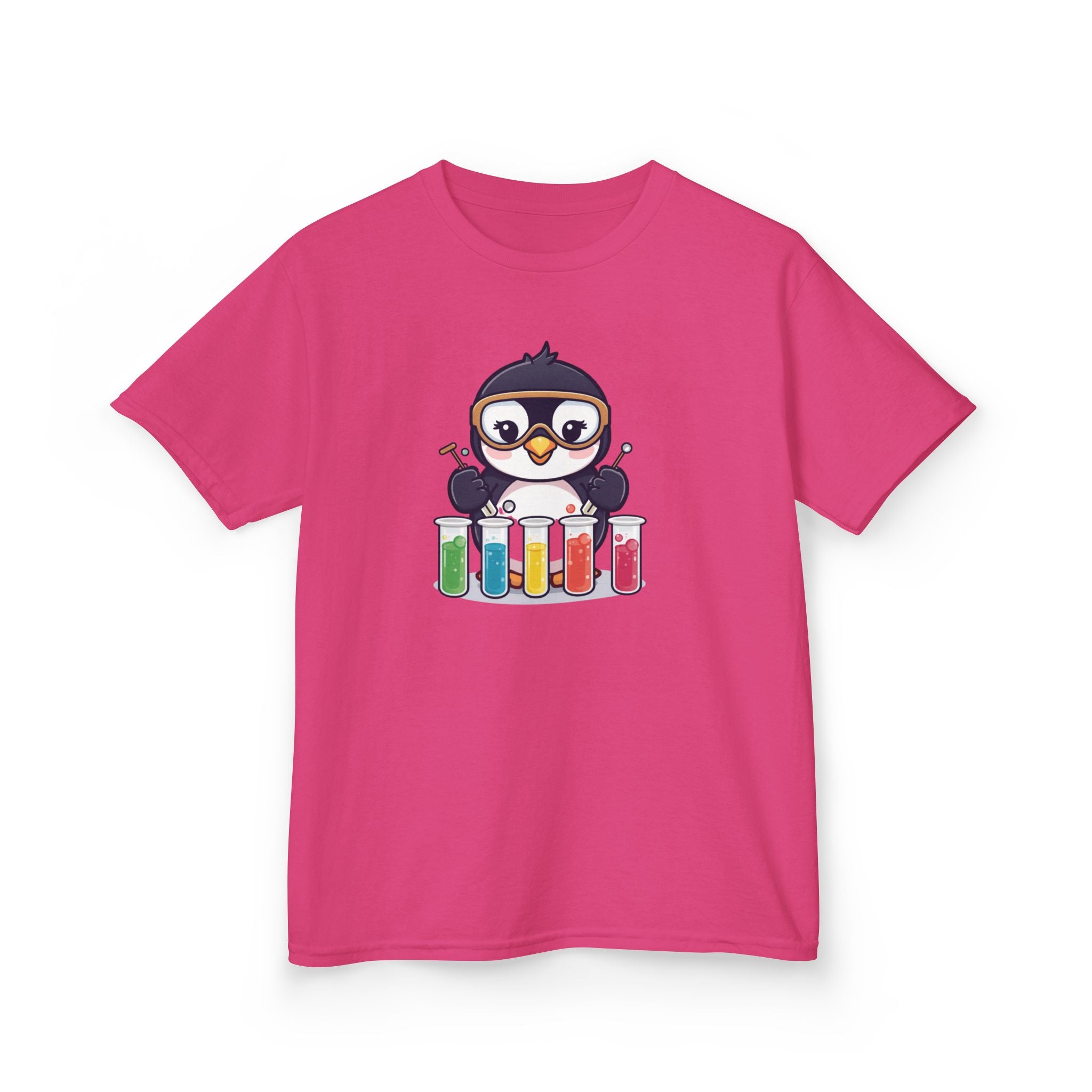 Penguin Science | Kids Reading Graphic T-Shirt