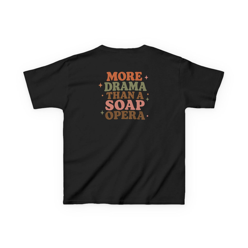 More Drama Than a Soap Opera Kids Graphic Tee