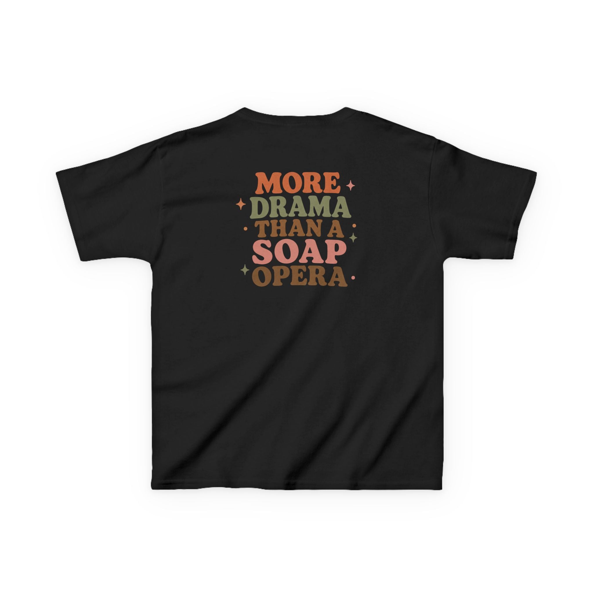 More Drama Than a Soap Opera Kids Graphic Tee