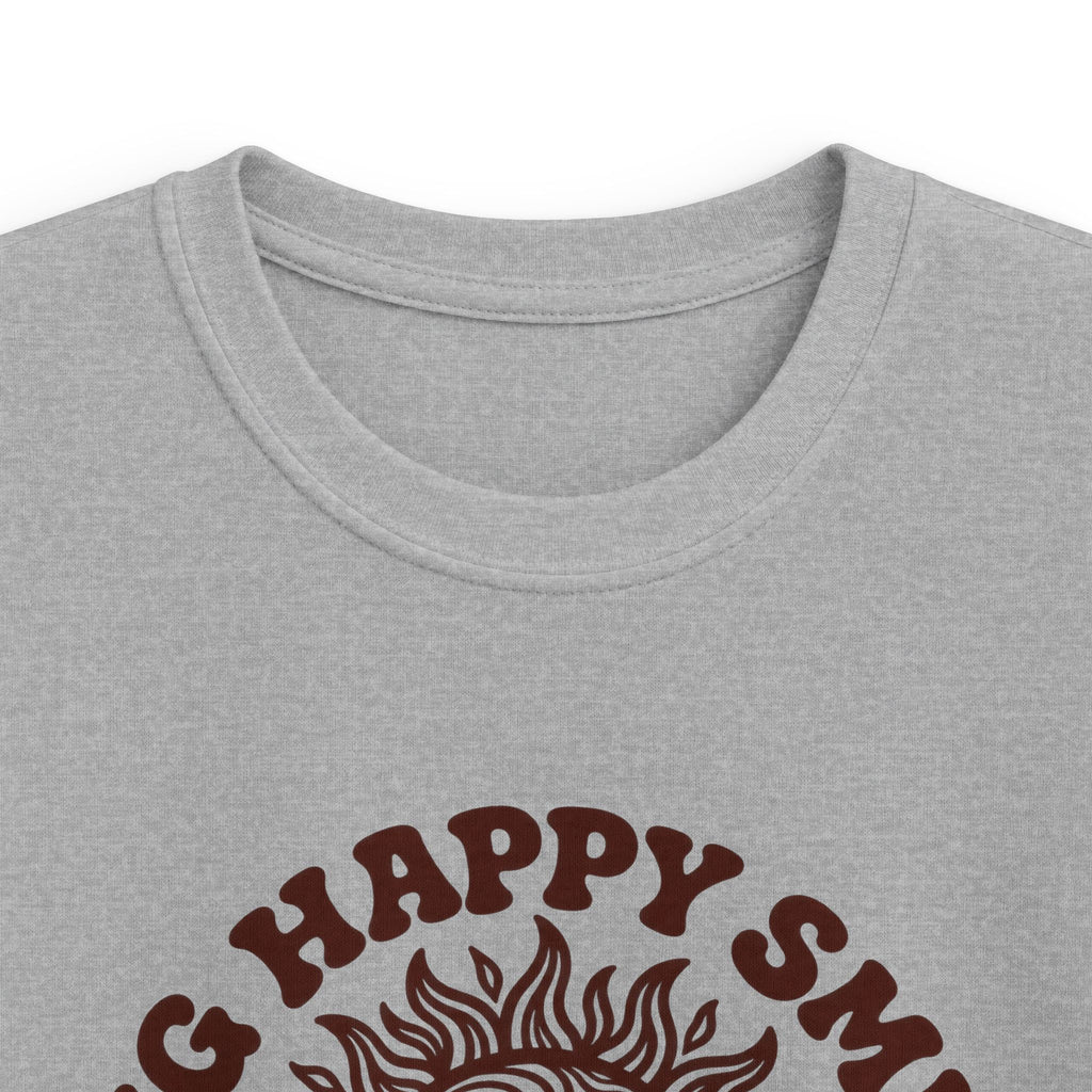 Boys & Girls T‑Shirt 'Big Happy Smile' Vintage Sun Graphic Tee