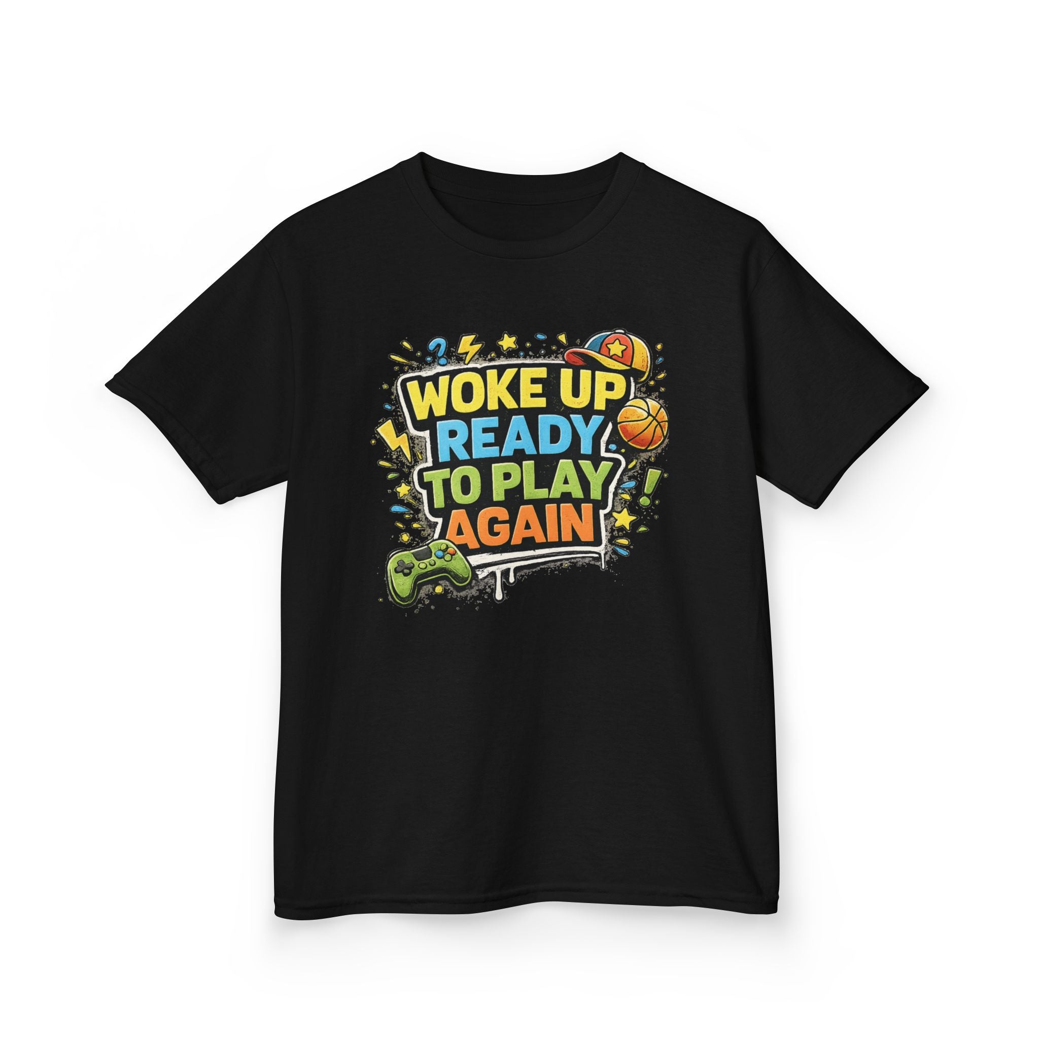 "Woke Up Ready to Play Again" New Graphic Tee