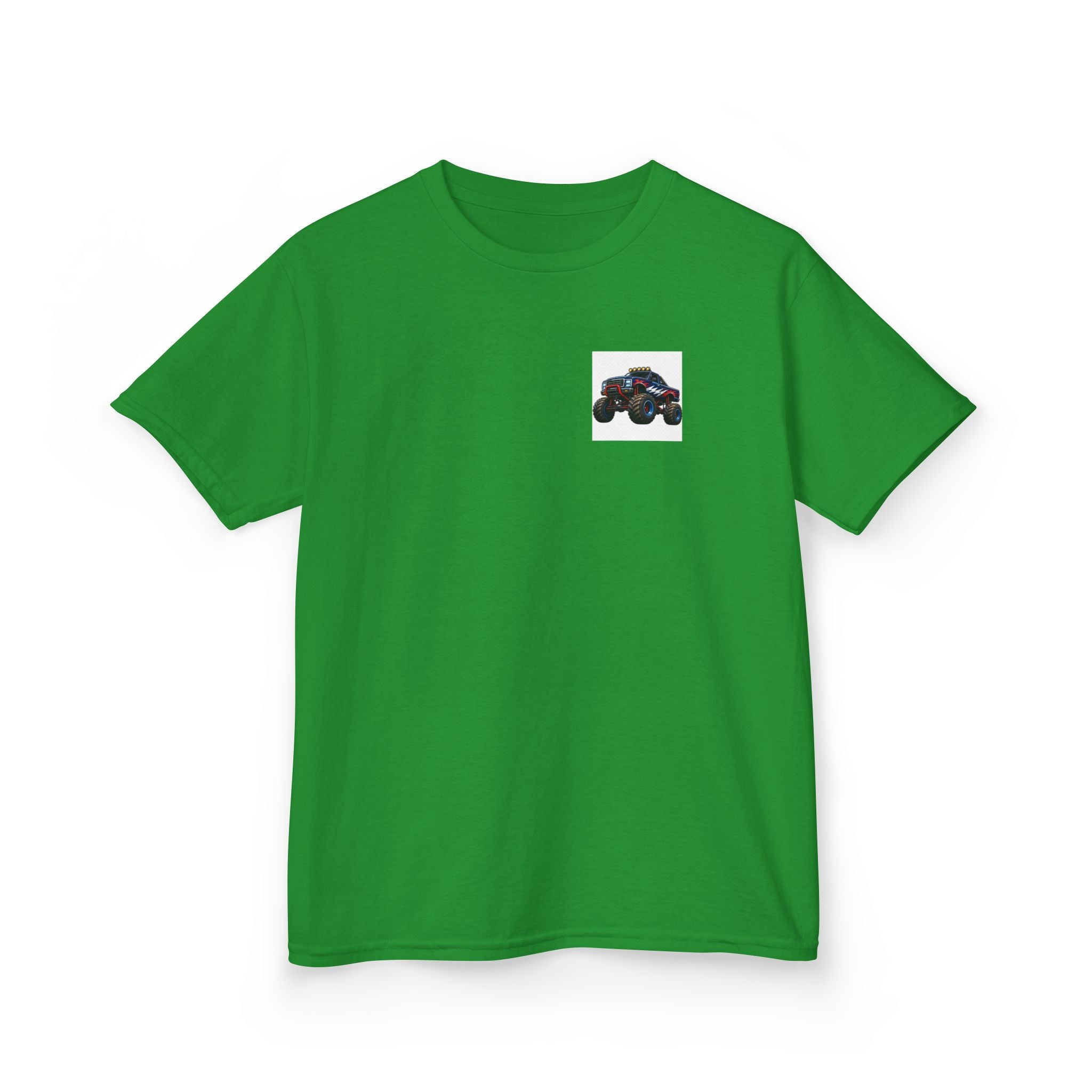 "Just A Boy Who Loves Monster Truck" Graphic kids Birthday T-Shirt Design