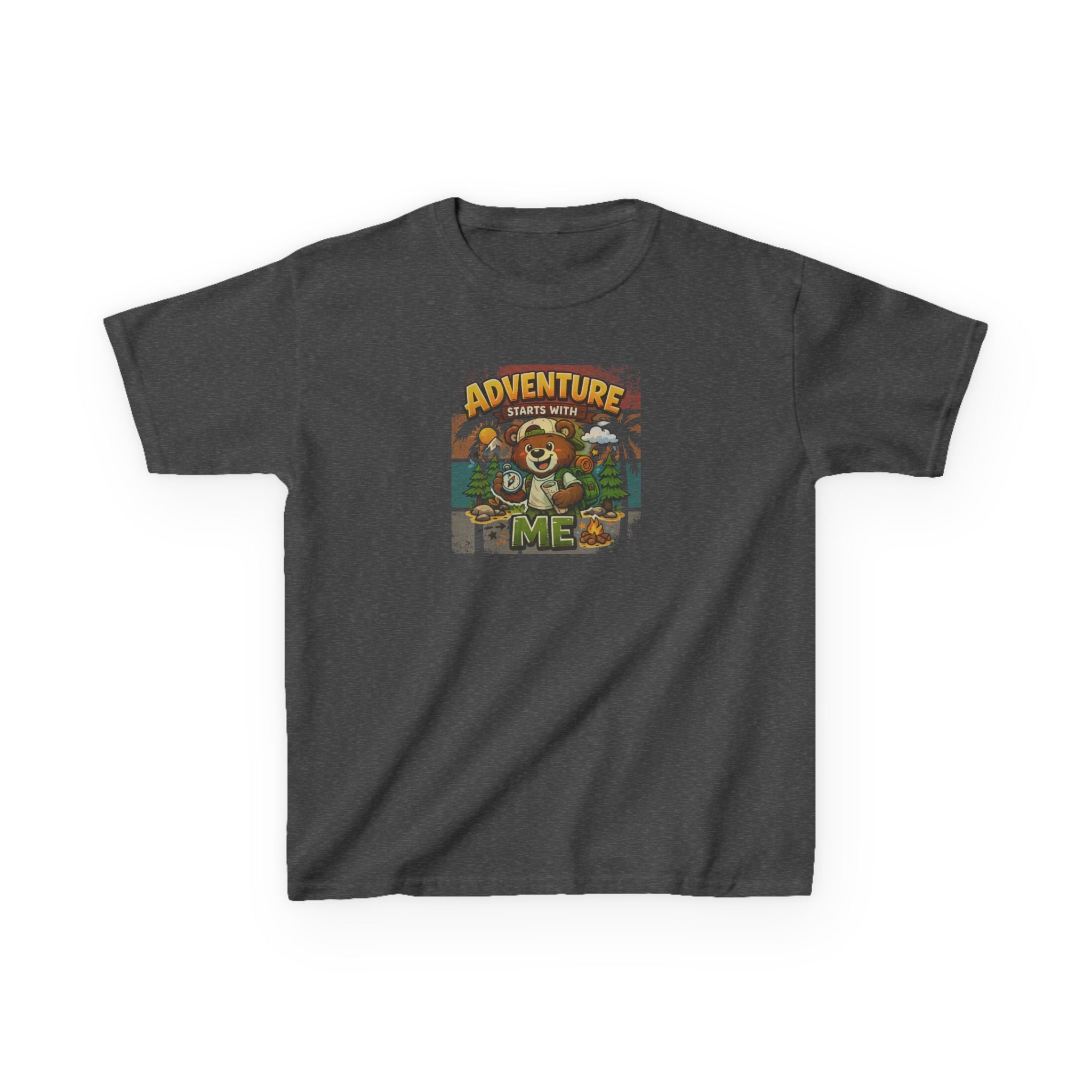 Kids T-Shirt — "Adventure Starts With ME".