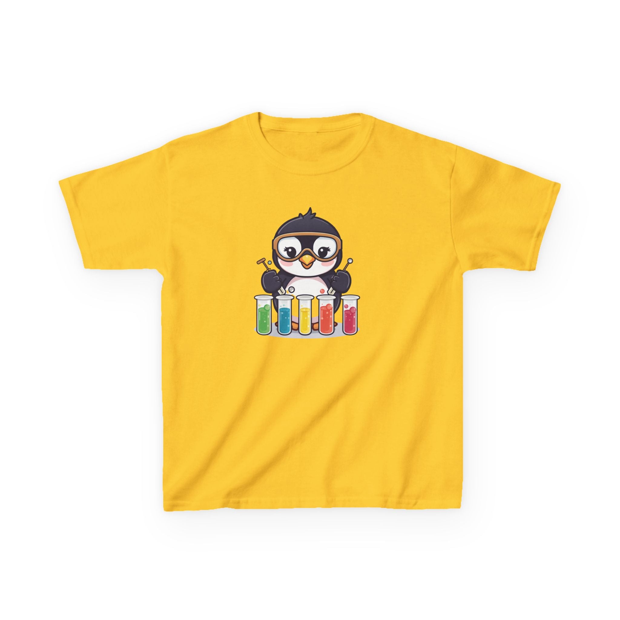 Penguin Science | Kids Reading Graphic T-Shirt
