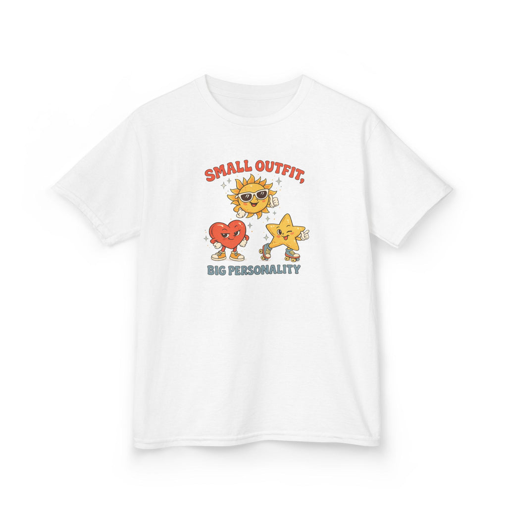 Small Outfit, Big Personality Retro Kids Tee