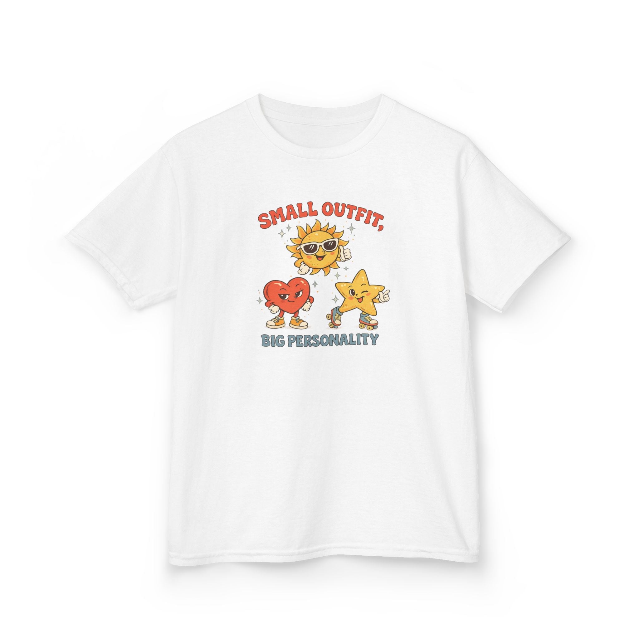 Small Outfit, Big Personality Retro Kids Tee