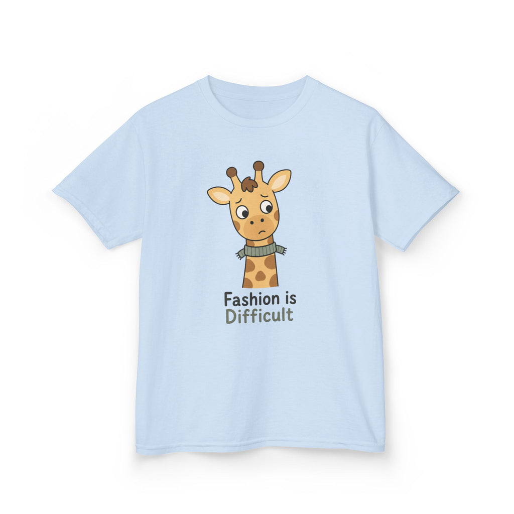 Kids T-Shirt — "Fashion is Difficult"