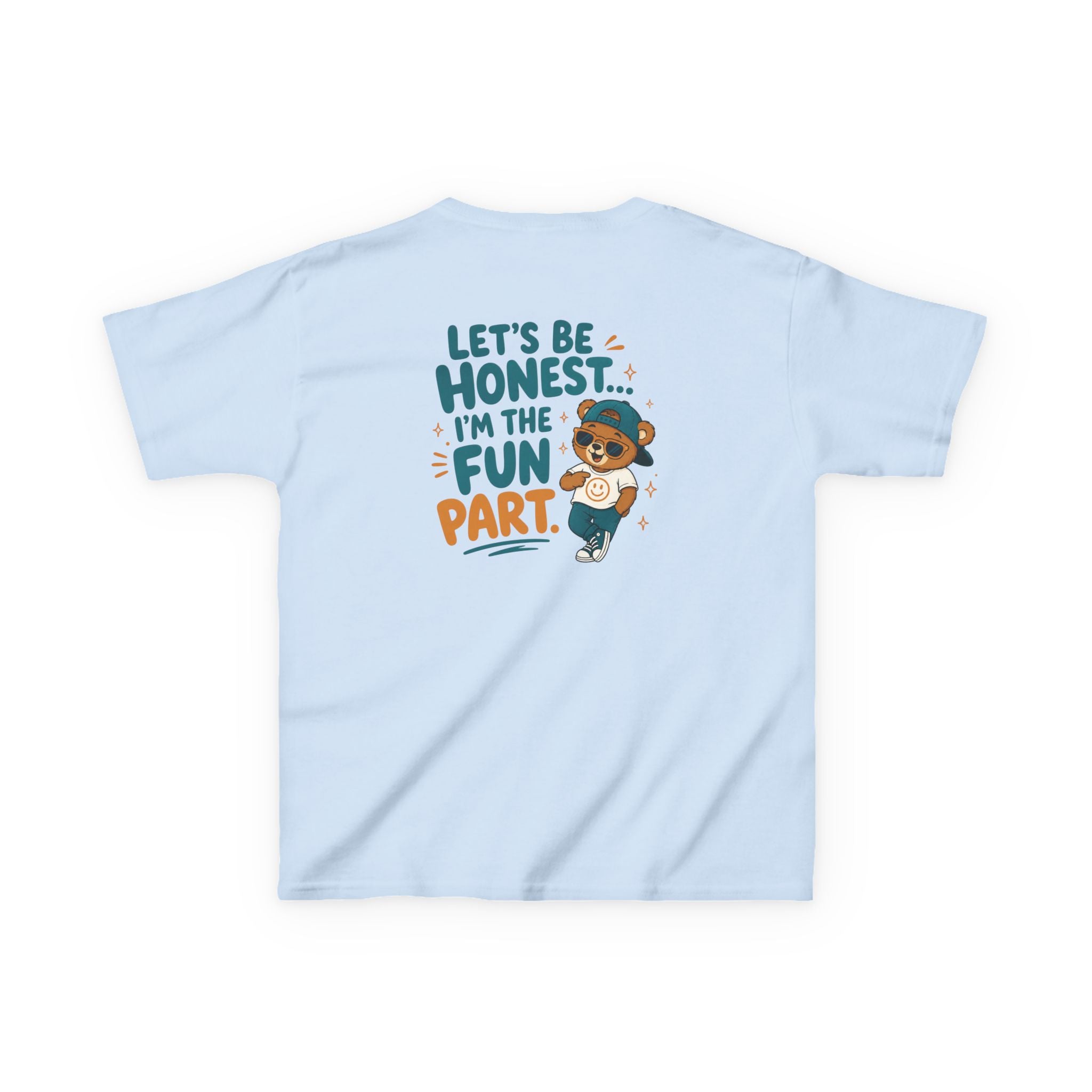 Kids Funny T-Shirt — "Let's Be Honest... I'm the Fun Part".
