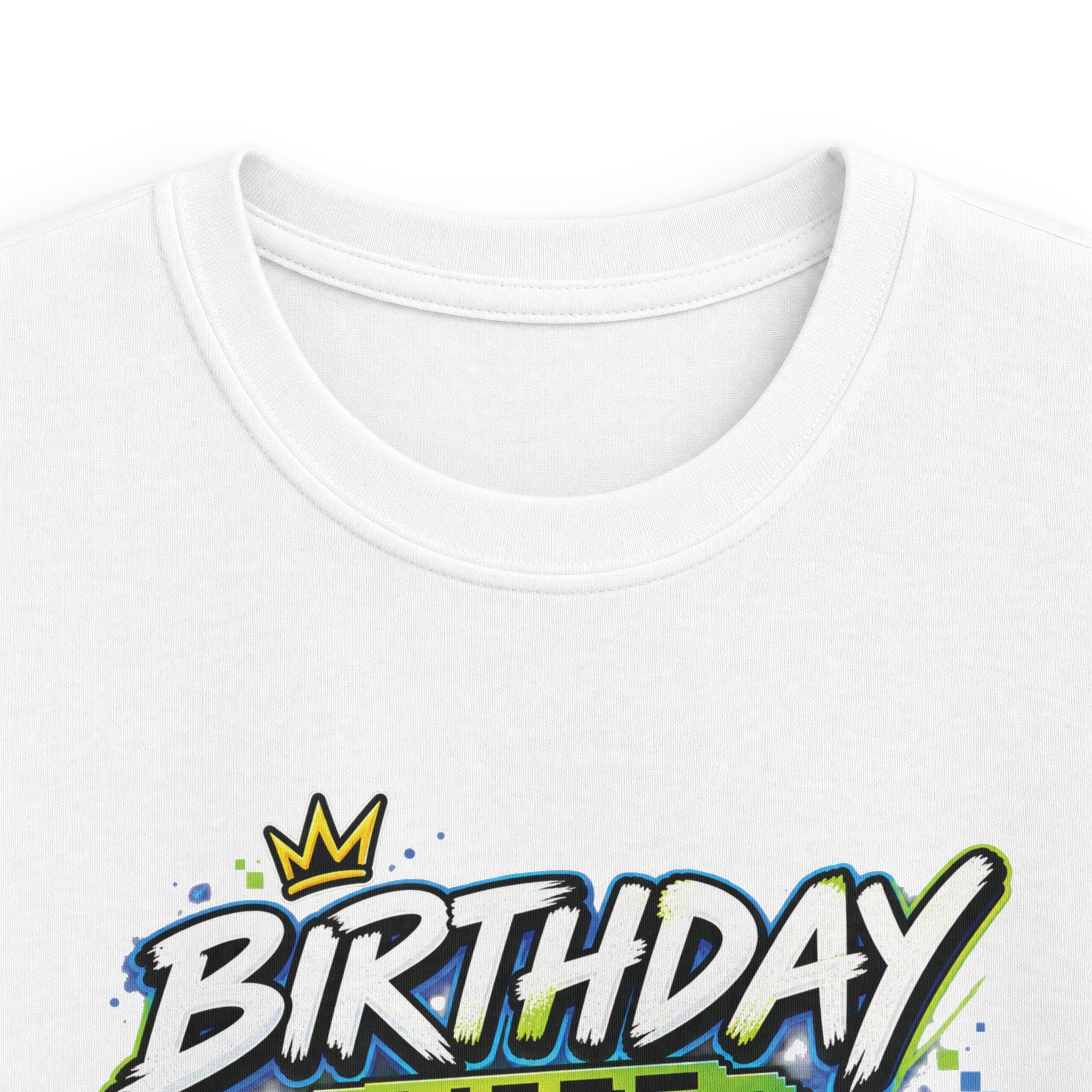 Kids 10th Birthday Gamer Tee "Birthday Mode 10" Level Up Shirt