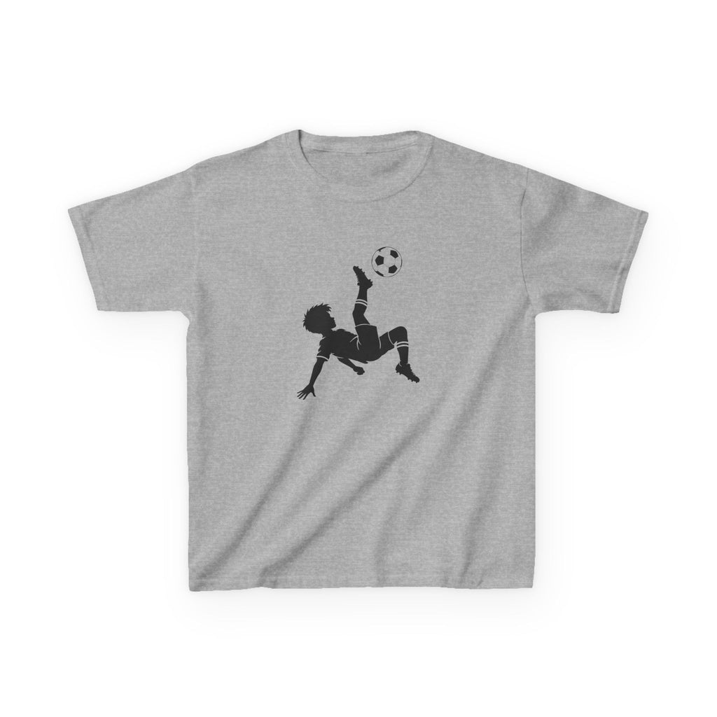 Tiny But Mighty Bicycle Kick | Kids Soccer T-Shirt | Future Soccer Legend | Cute Soccer Player Tee | Youth Sports Gift
