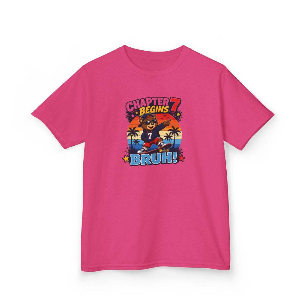 Chapter 7 Begins Graphic kids Birthday T-Shirt Design