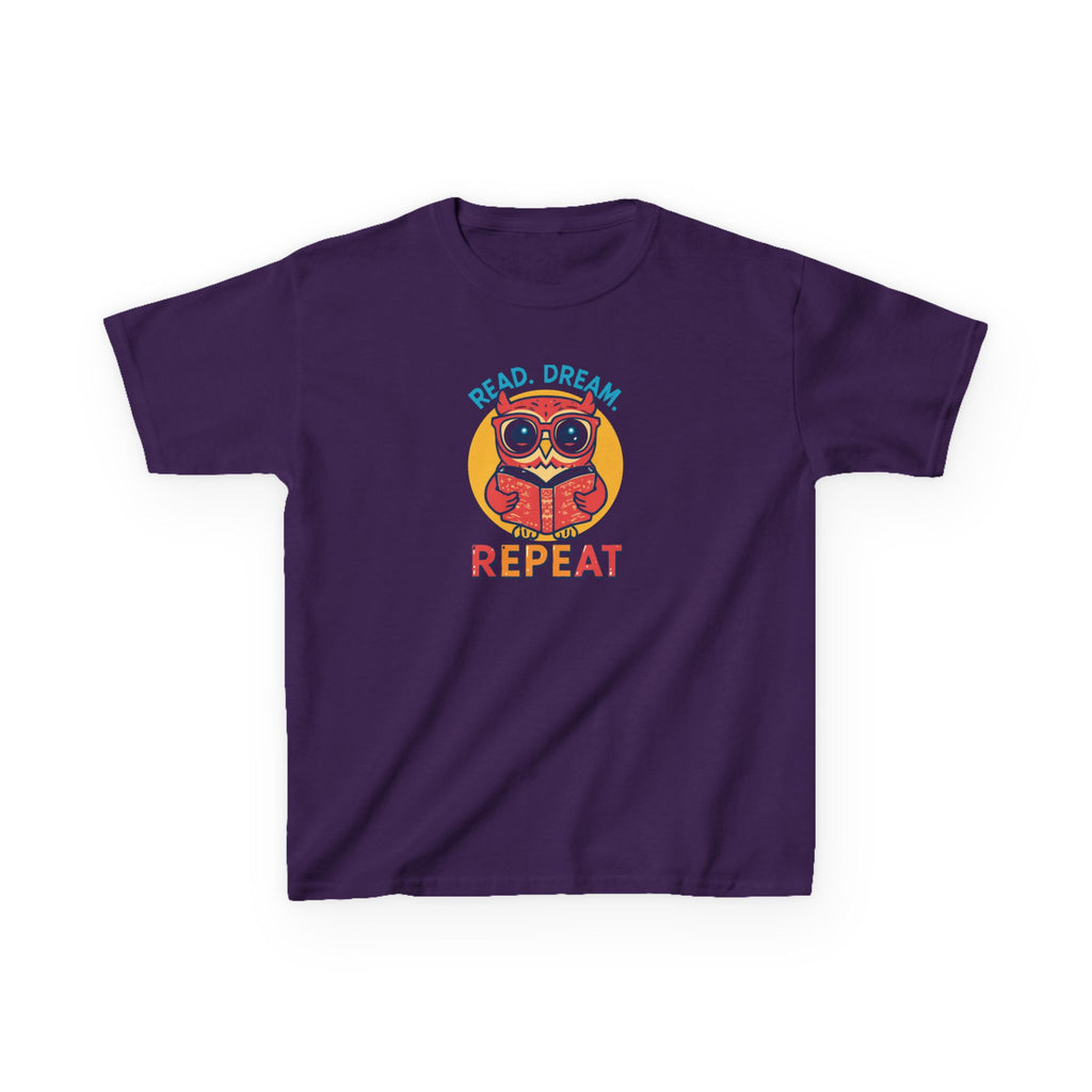 Read. Dream. Repeat | Kids Reading Graphic T-Shirt