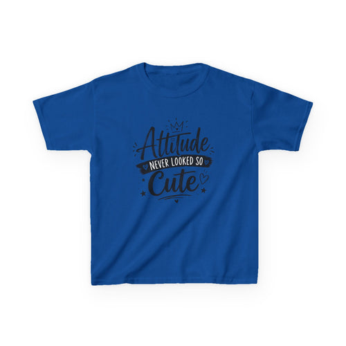 Attitude Never Looked So Cute | Funny Kids Graphic T-Shirt