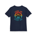 Kids Tee "Level Up Every Day" Retro Gamer Graphic
