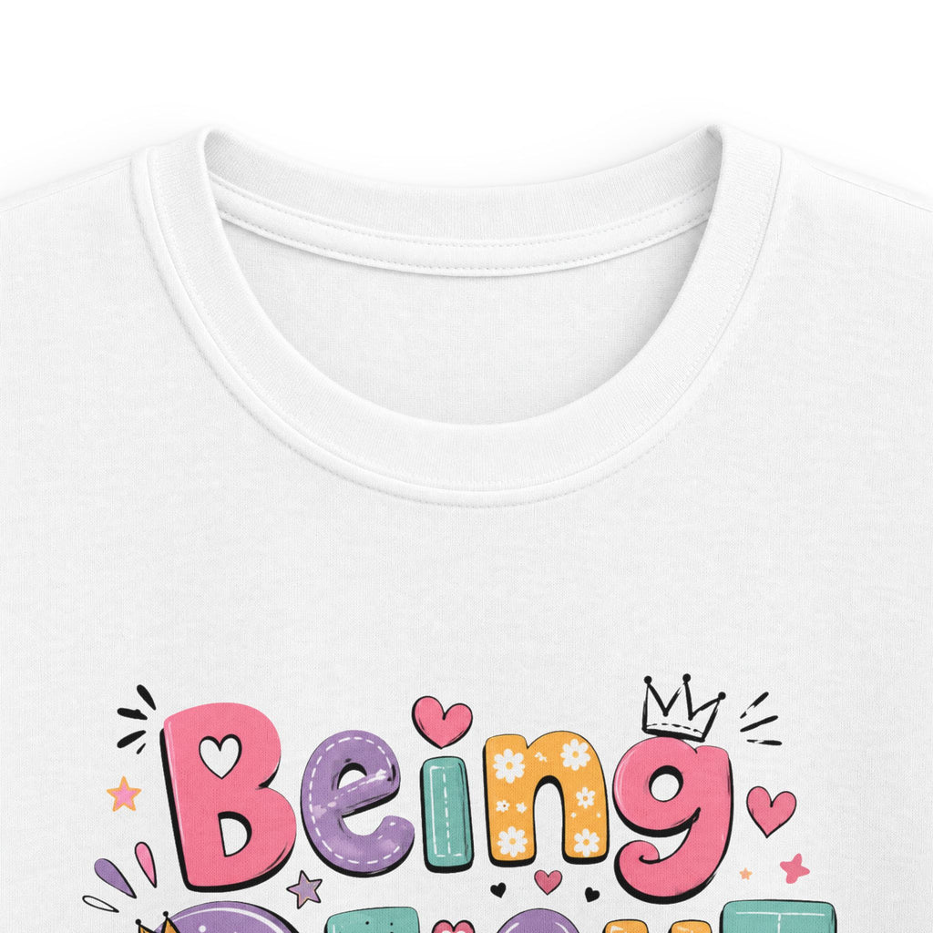 Kids "Being Eight Feels Great" Birthday T-Shirt