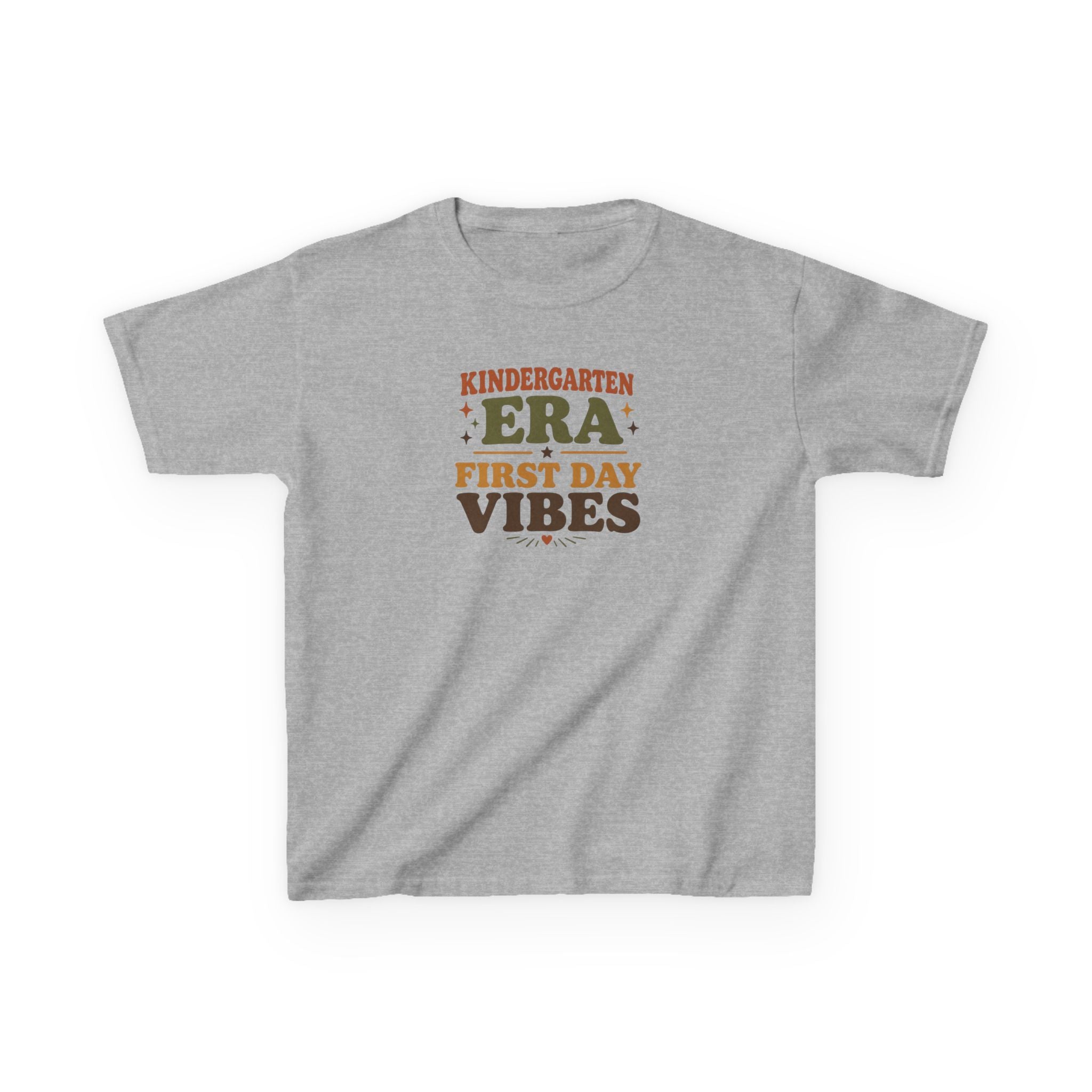 "Kindergarten" Grade School Era Graphic Tee