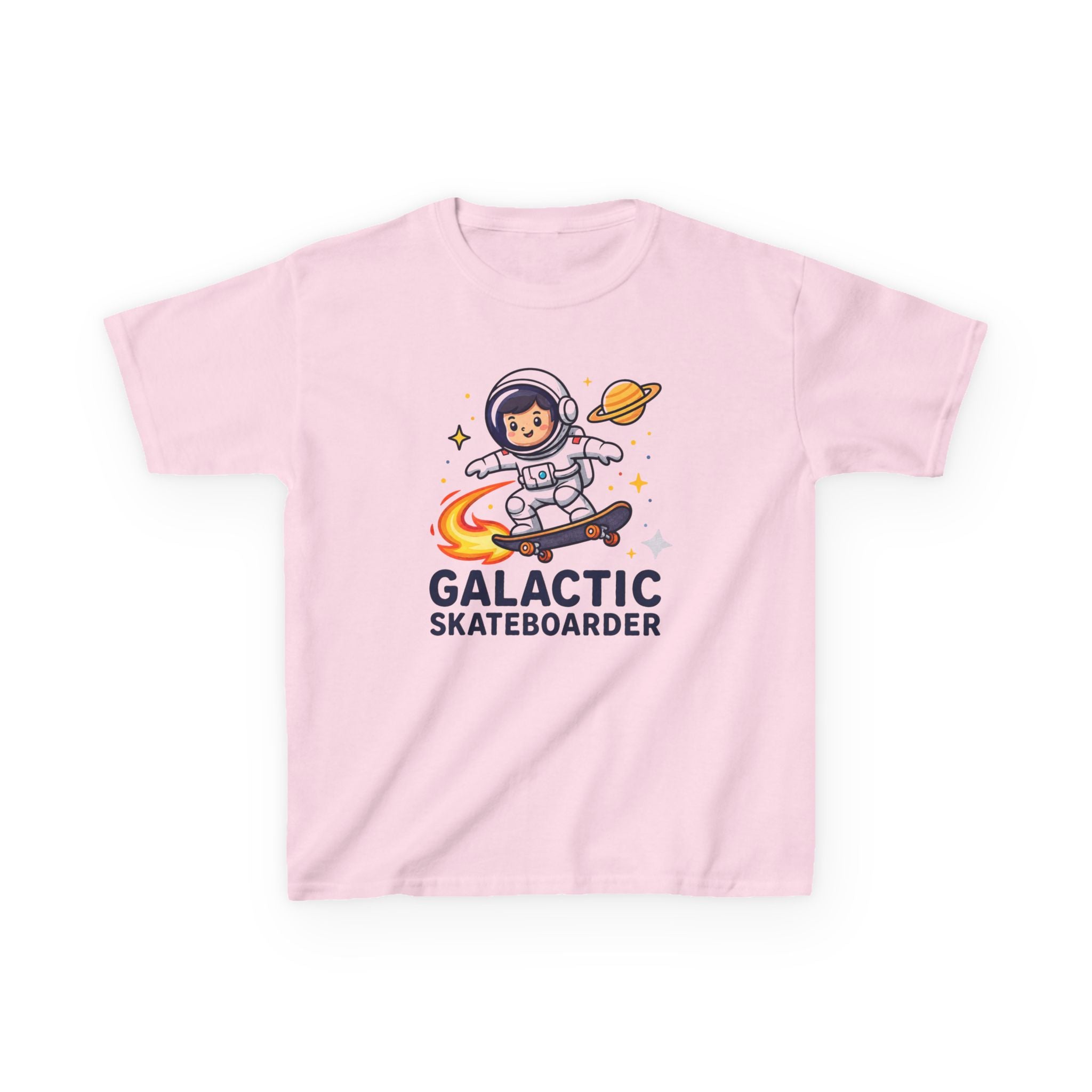 Kids T-Shirt — "Galactic Boarder"
