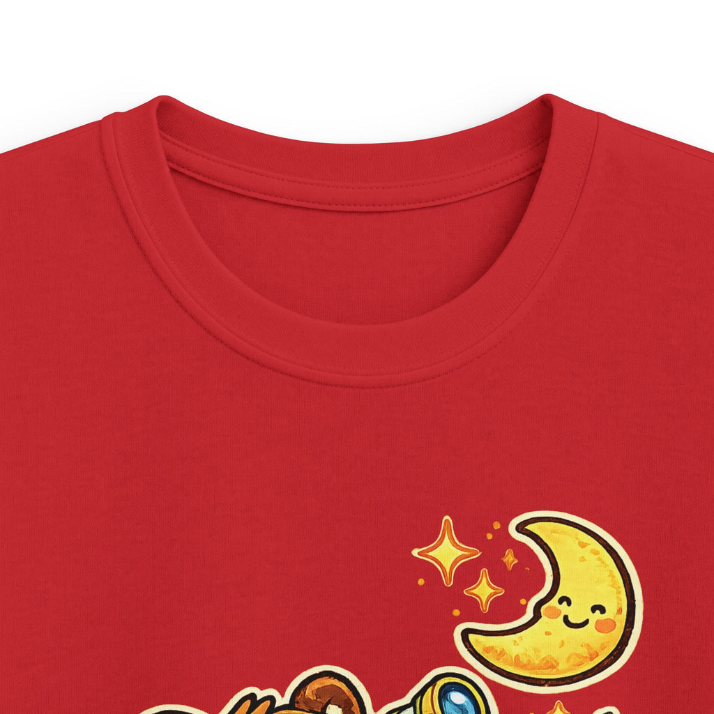 Kids Tee 'Dream Big' Bear Telescope Graphic t-shirt for Boys & Girls