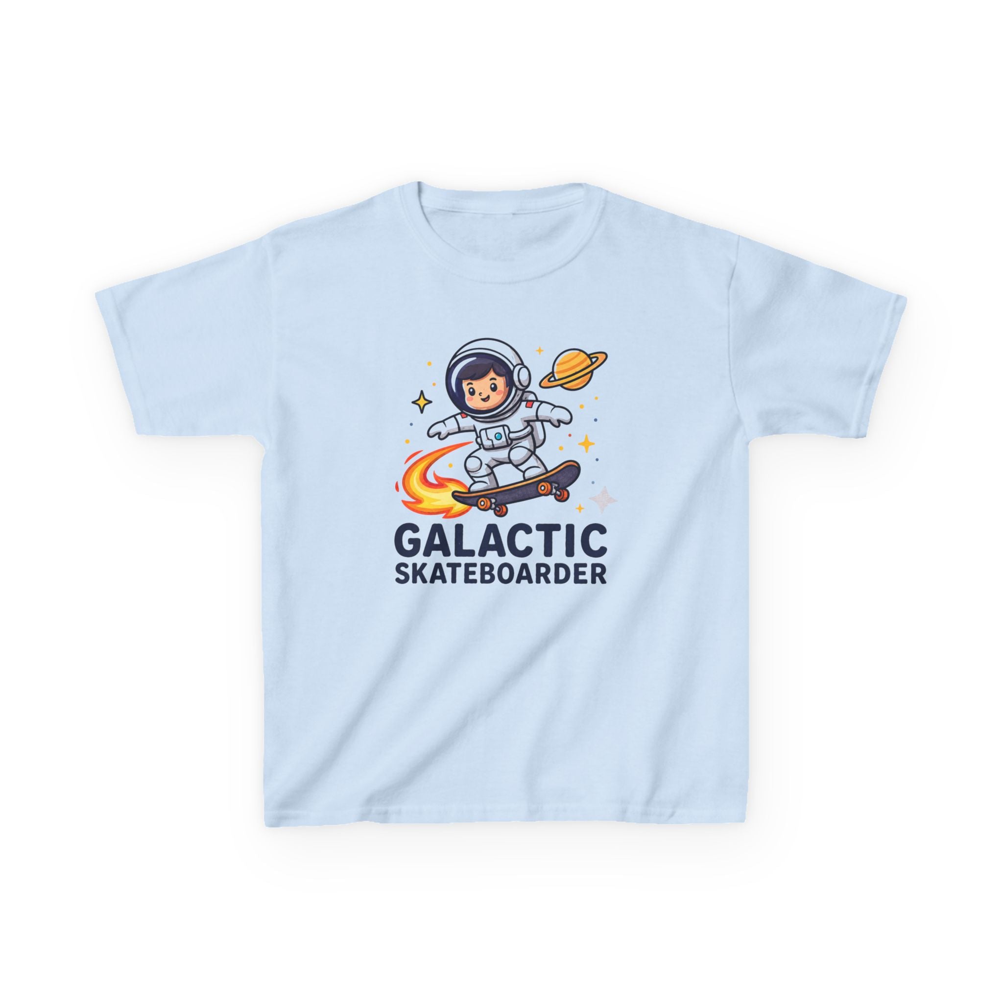 Kids T-Shirt — "Galactic Boarder"