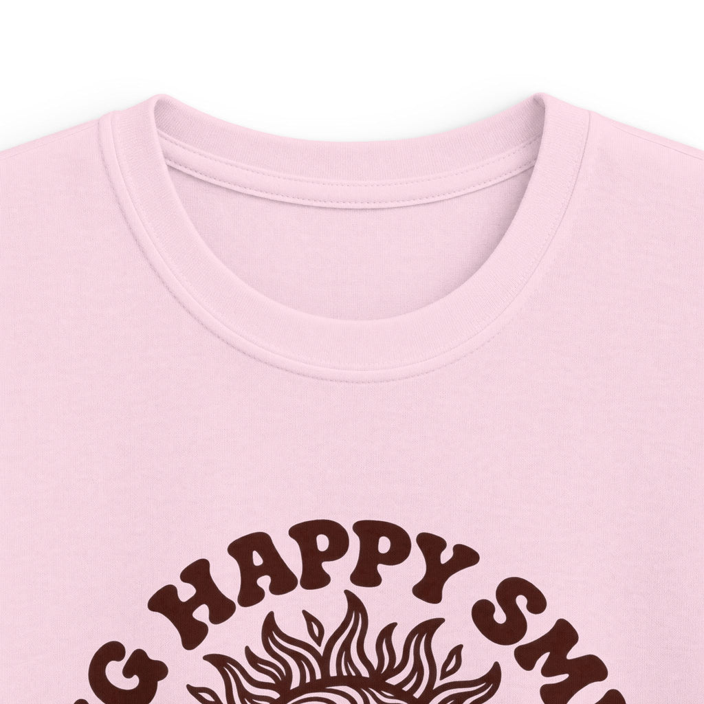 Boys & Girls T‑Shirt 'Big Happy Smile' Vintage Sun Graphic Tee