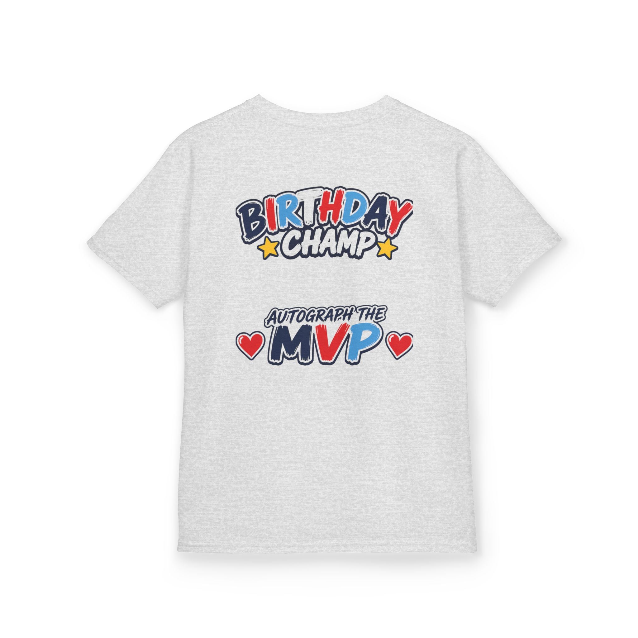 "Birthday Champ" Graphic kids Birthday T-Shirt Design