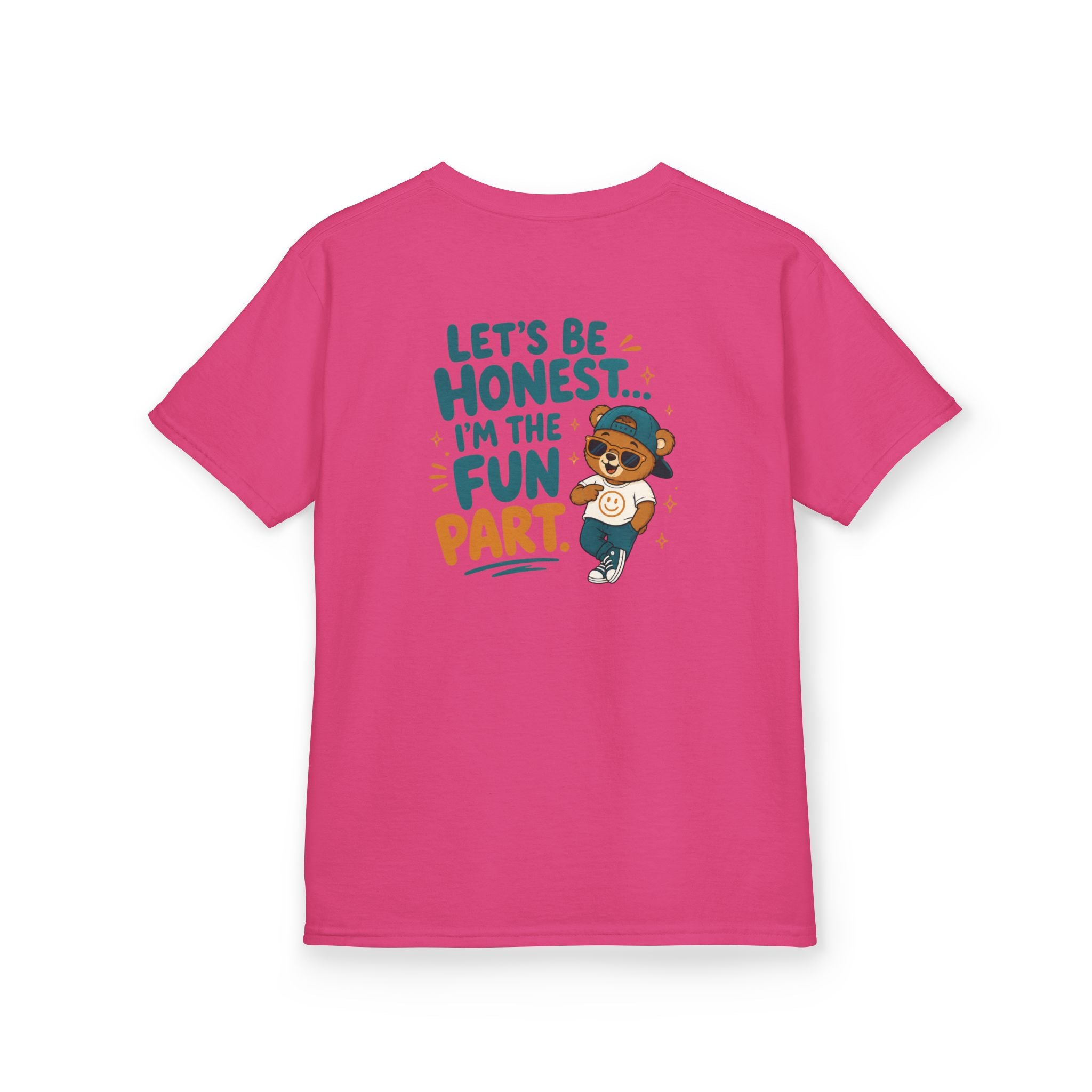 Kids Funny T-Shirt — "Let's Be Honest... I'm the Fun Part".