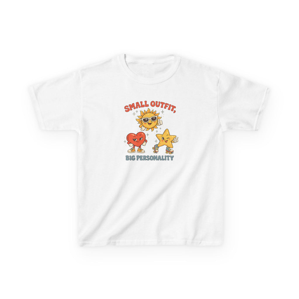 Small Outfit, Big Personality Retro Kids Tee