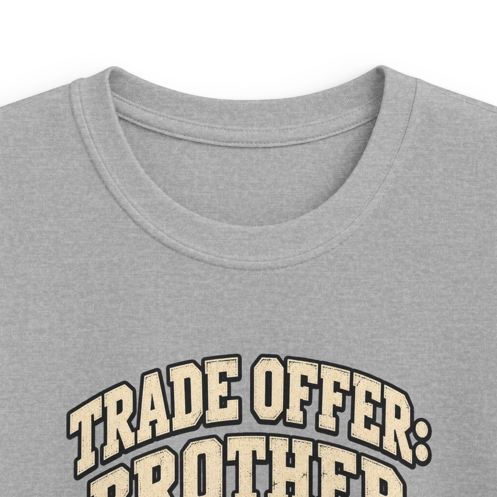 Kids 'Trade Offer: Brother for Fries' Funny Graphic Tee