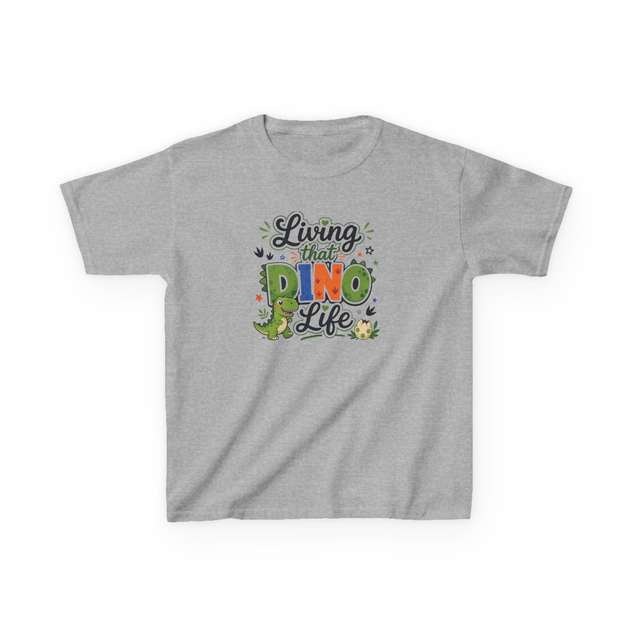 Kids T-Shirt — "Living That DINO Life"