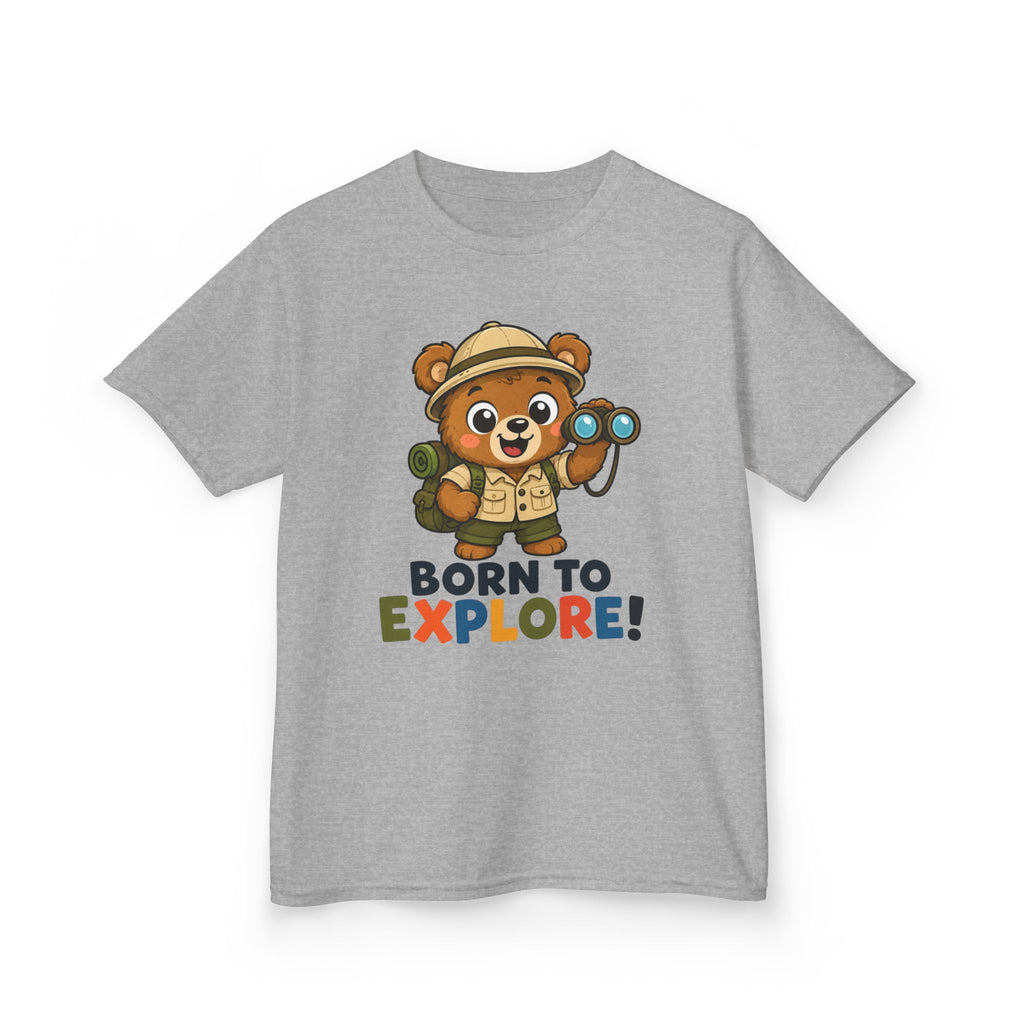 Kids T-Shirt — "Born To Explore"