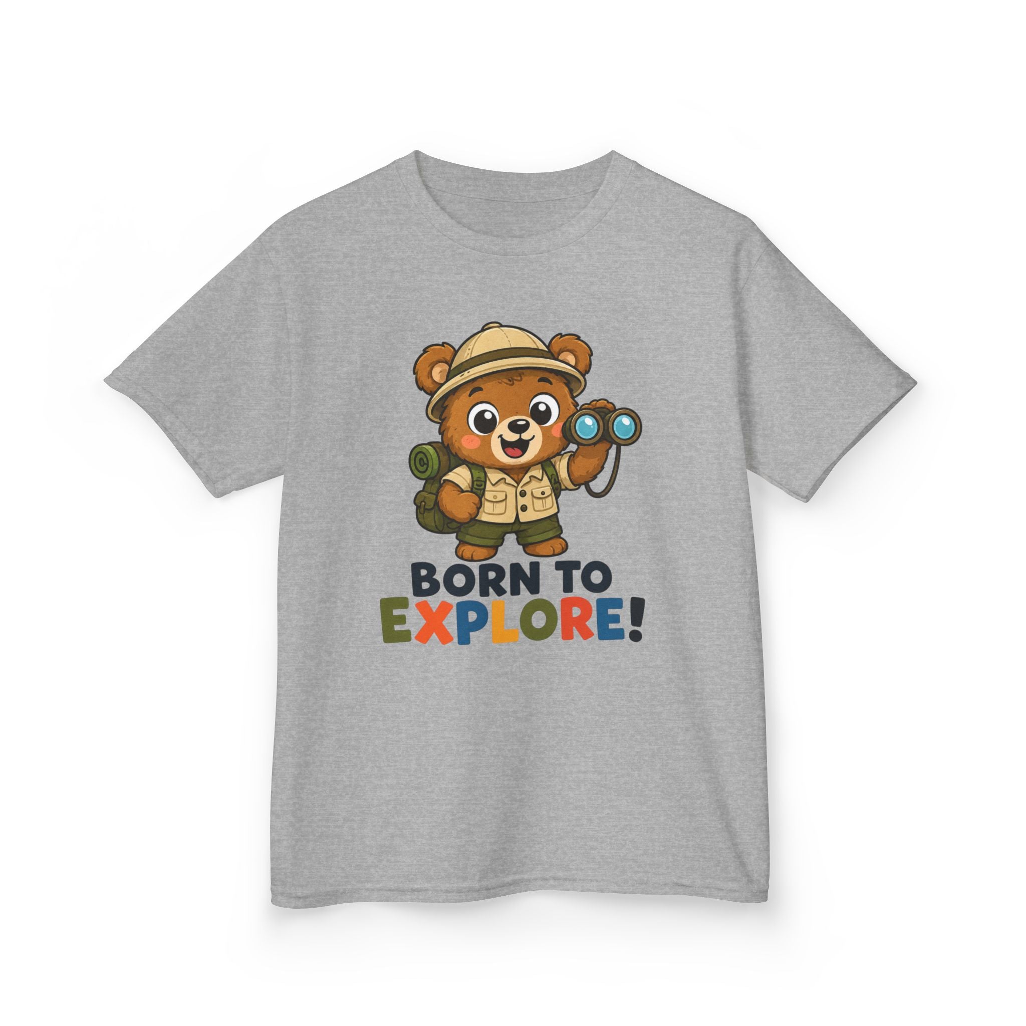 Kids T-Shirt — "Born To Explore"