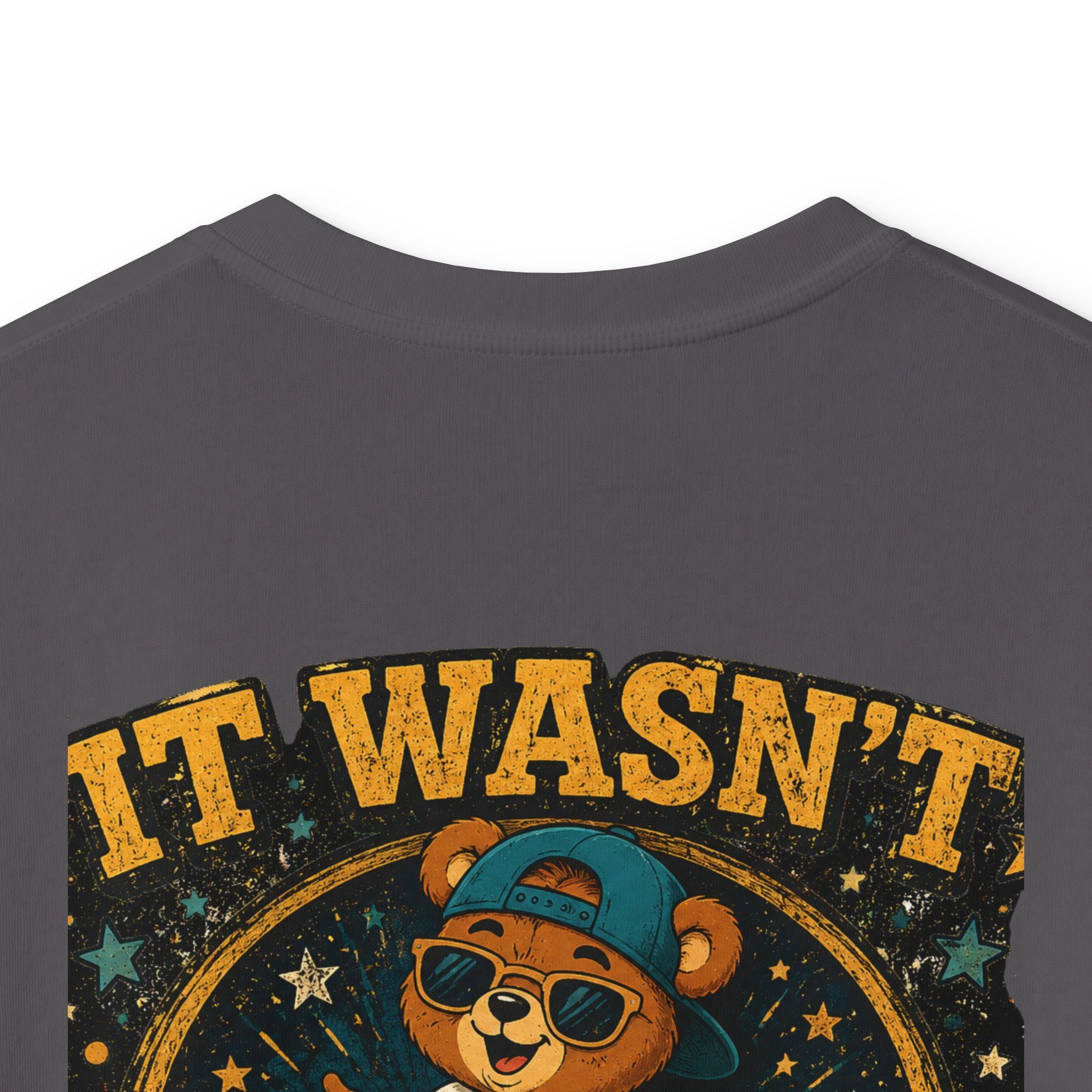 Kids Tee  'It Wasn't Me!' Dancing Bear Graphic Shirt | Funny Kids Gift