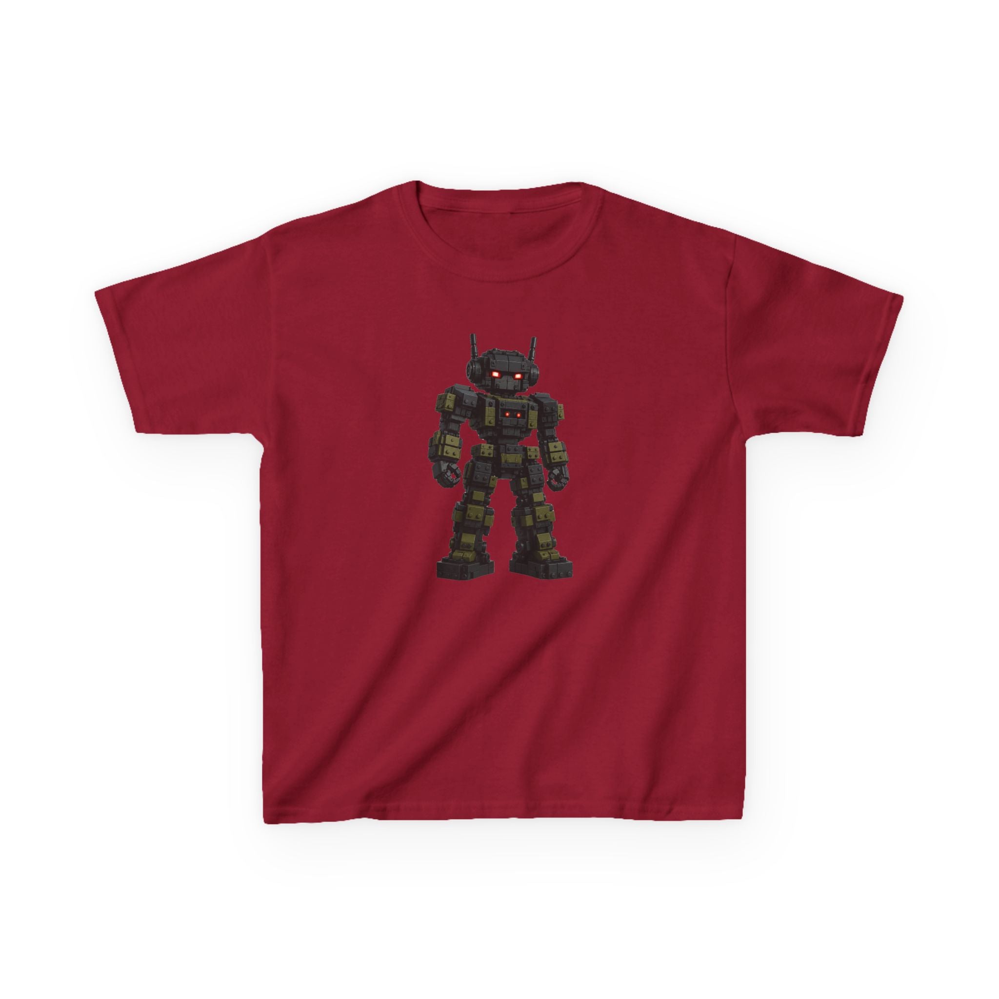 "Dark Steel Warrior" Boys Graphic Gamer T-Shirt Design