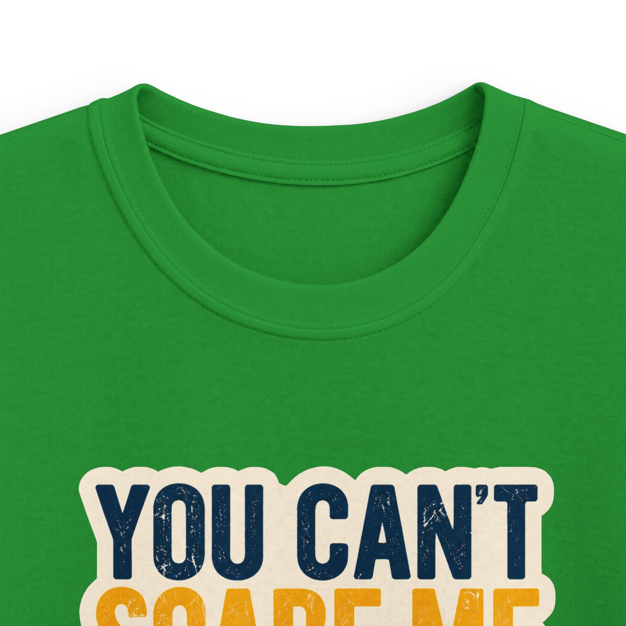 Kids Tee "You Can't Scare Me I Have Big Brother" Funny Sibling T-Shirt
