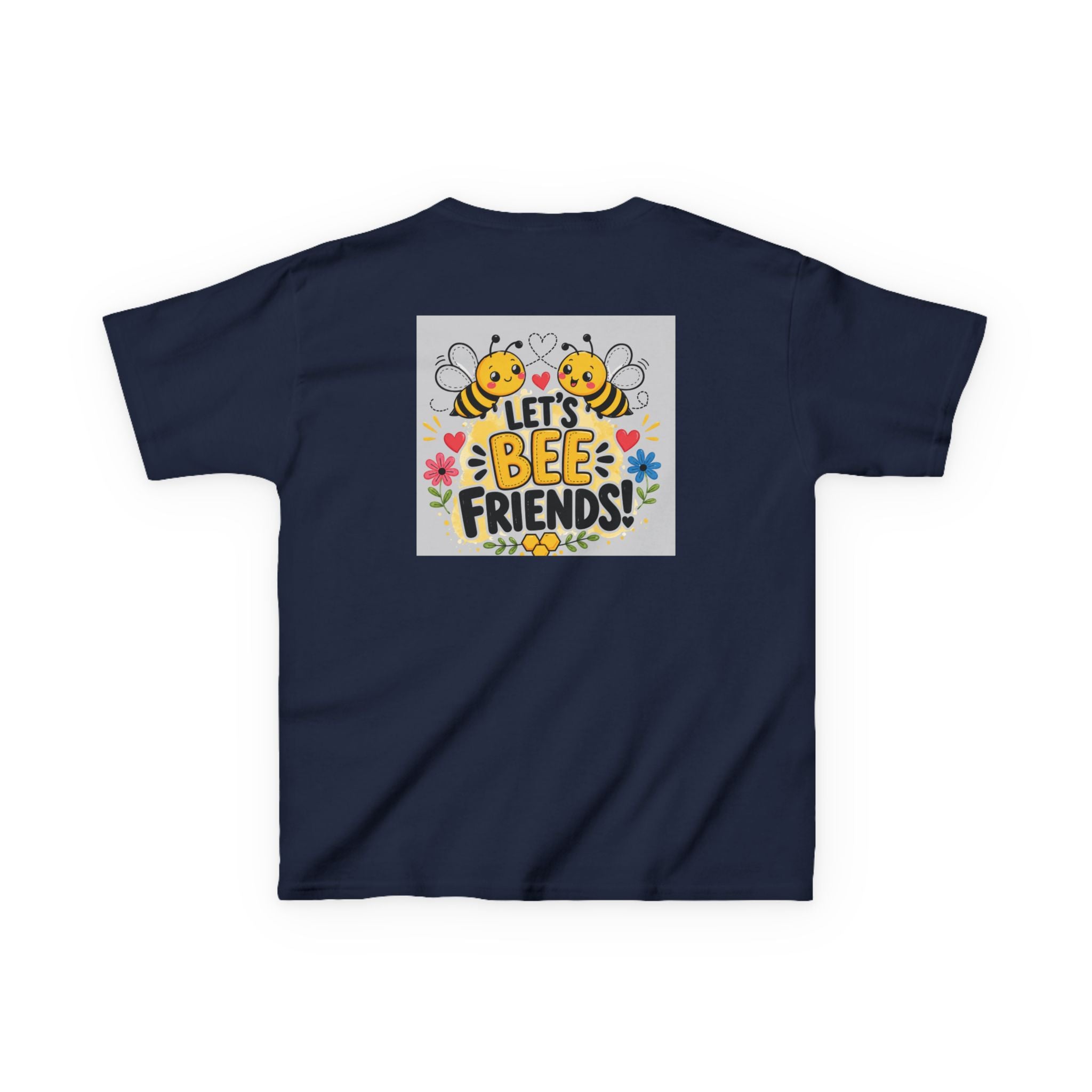 Kids T-Shirt — "Let's Bee Friends"