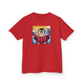 Kids Penguin Reading Tee Cute Book-Lover Shirt for Children